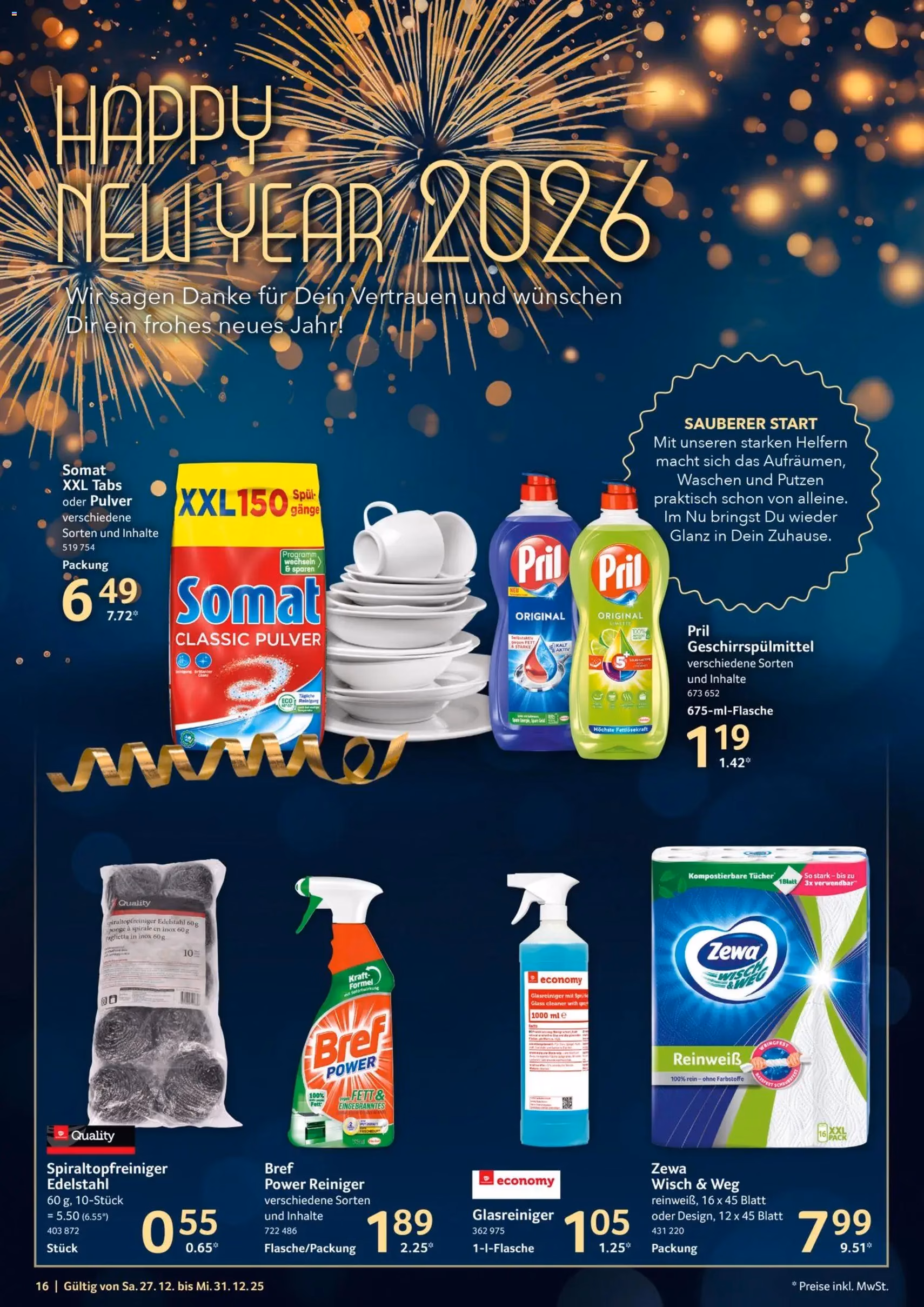 Selgros Prospekt - Gültiger Prospekt ab 27.12.2025, Seite 16 von insgesamt 28