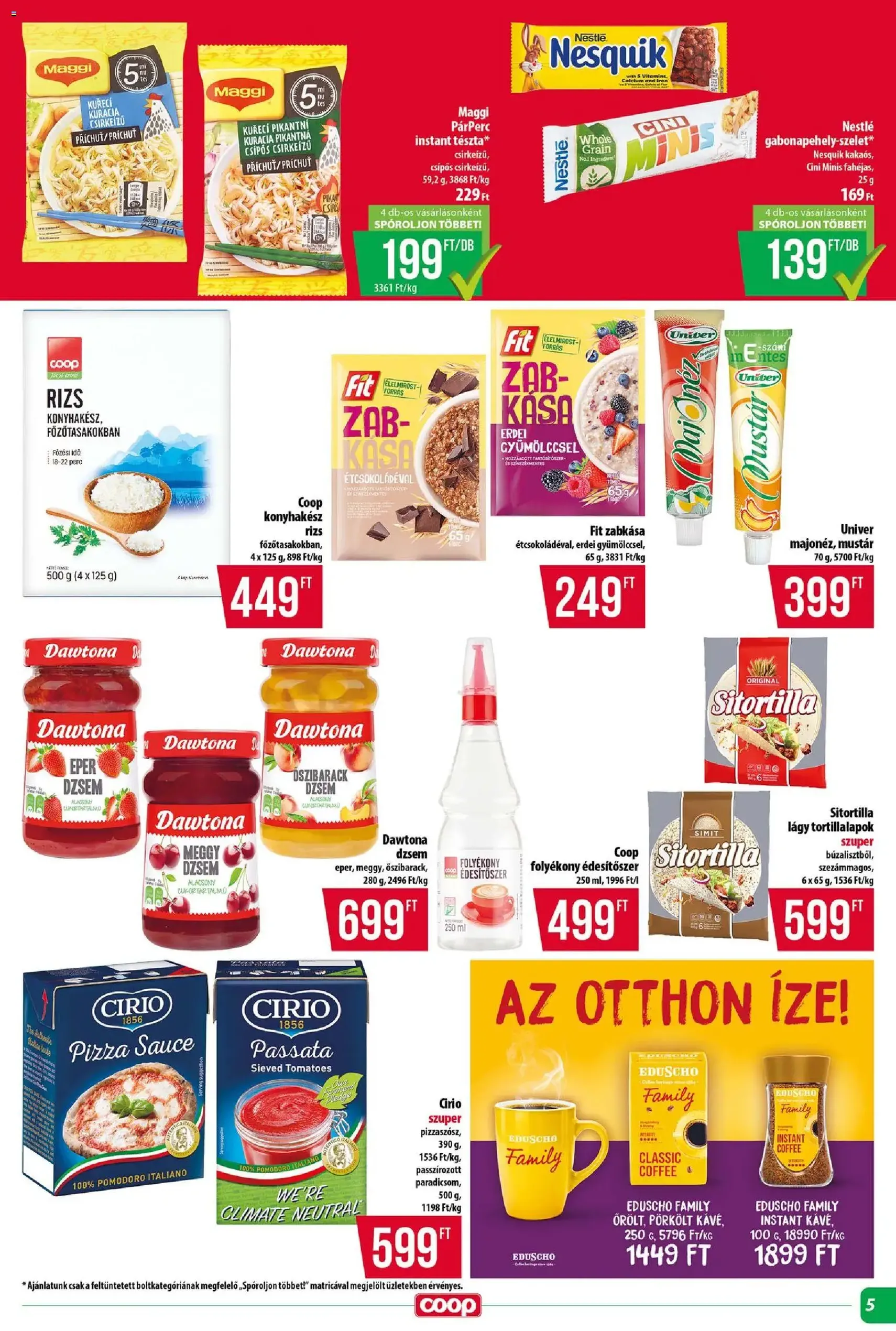 COOP Szolnok akciós újság - 2026.05.28. érvényes szórólap 5 oldal 8 oldalból