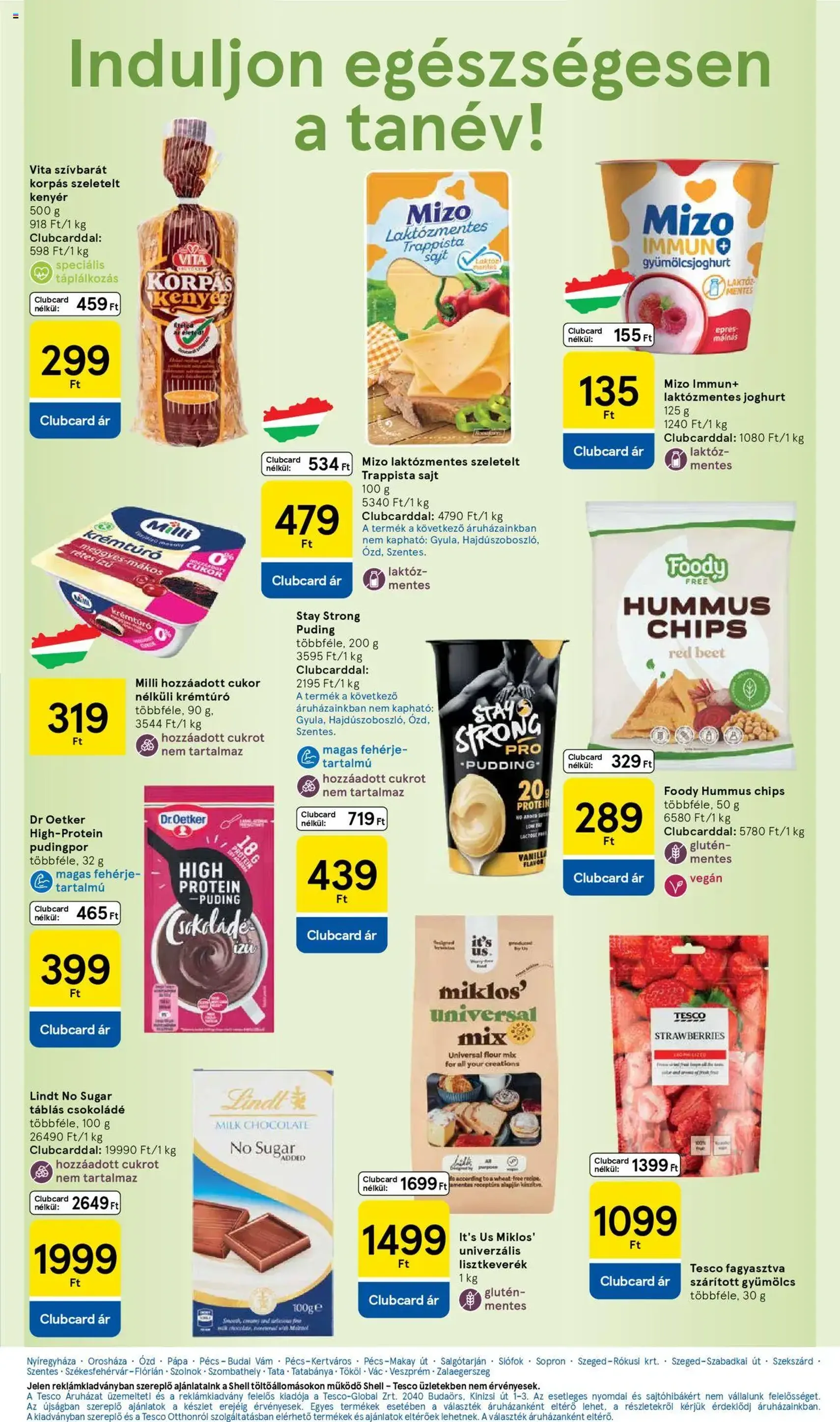 Tesco Hipermarket - Akciós újság - 2025.08.21. érvényes szórólap 21 oldal 32 oldalból