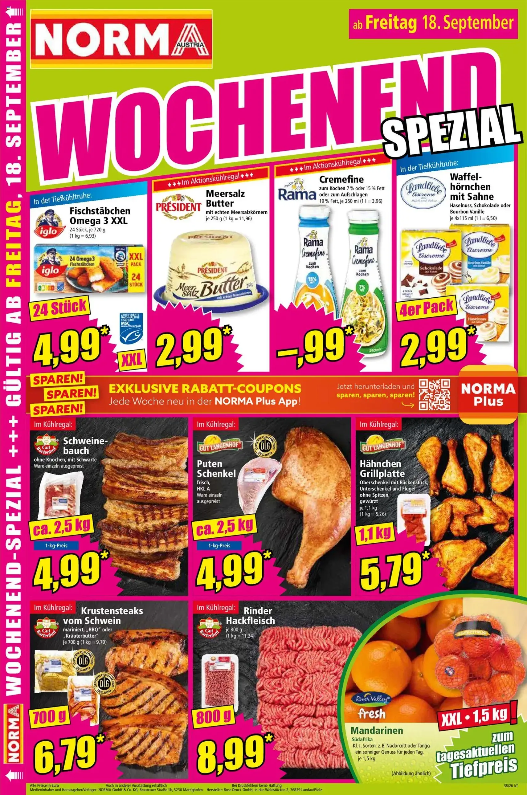 Norma Flugblatt - Gültiger Prospekt ab 14.09.2026, Seite 18 von insgesamt 20