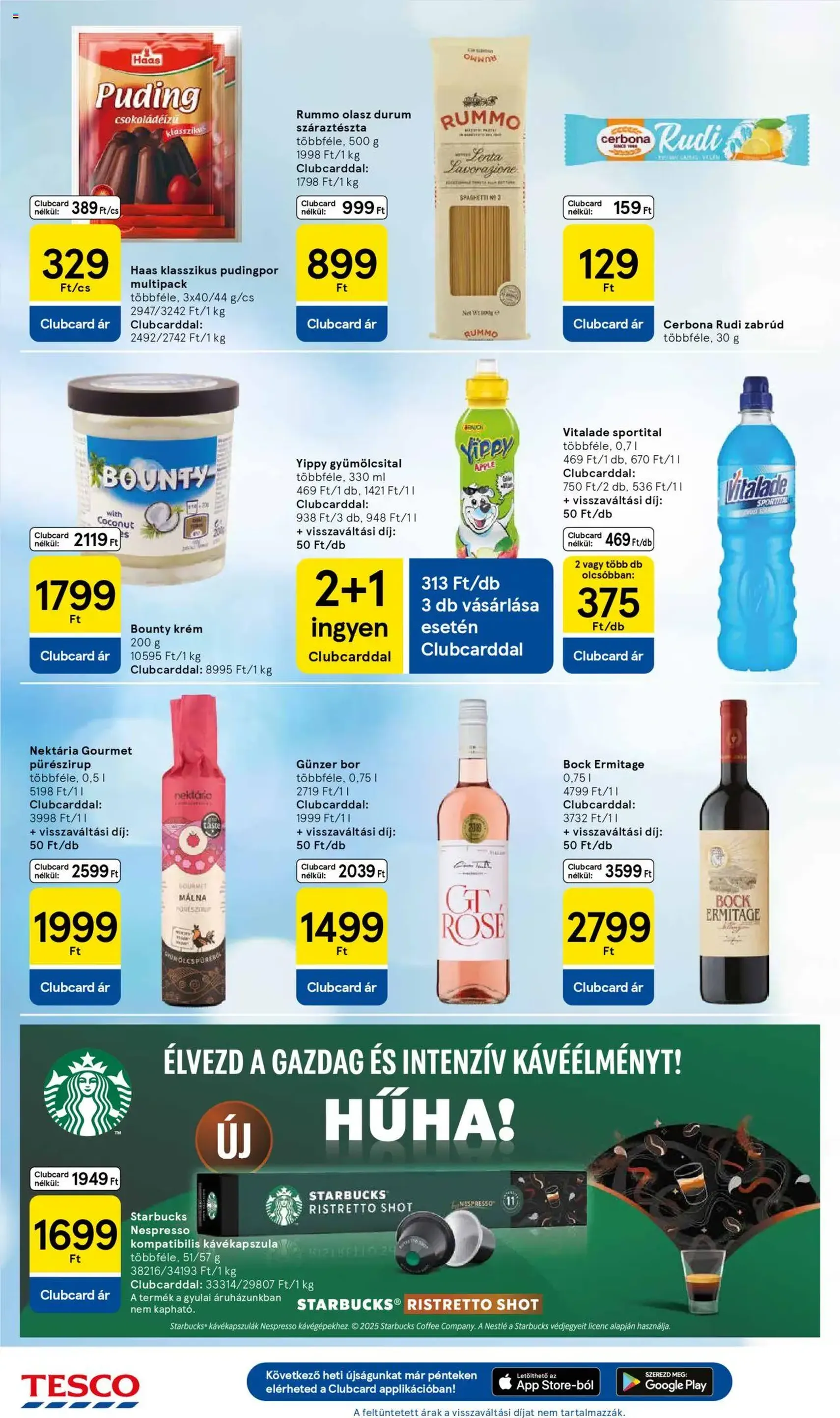 Tesco Hipermarket - Akciós újság - 2025.09.11. érvényes szórólap 22 oldal 32 oldalból Tesco Hipermarket - Akciós újság - 2025.09.11. érvényes szórólap 22 oldal 32 oldalból
