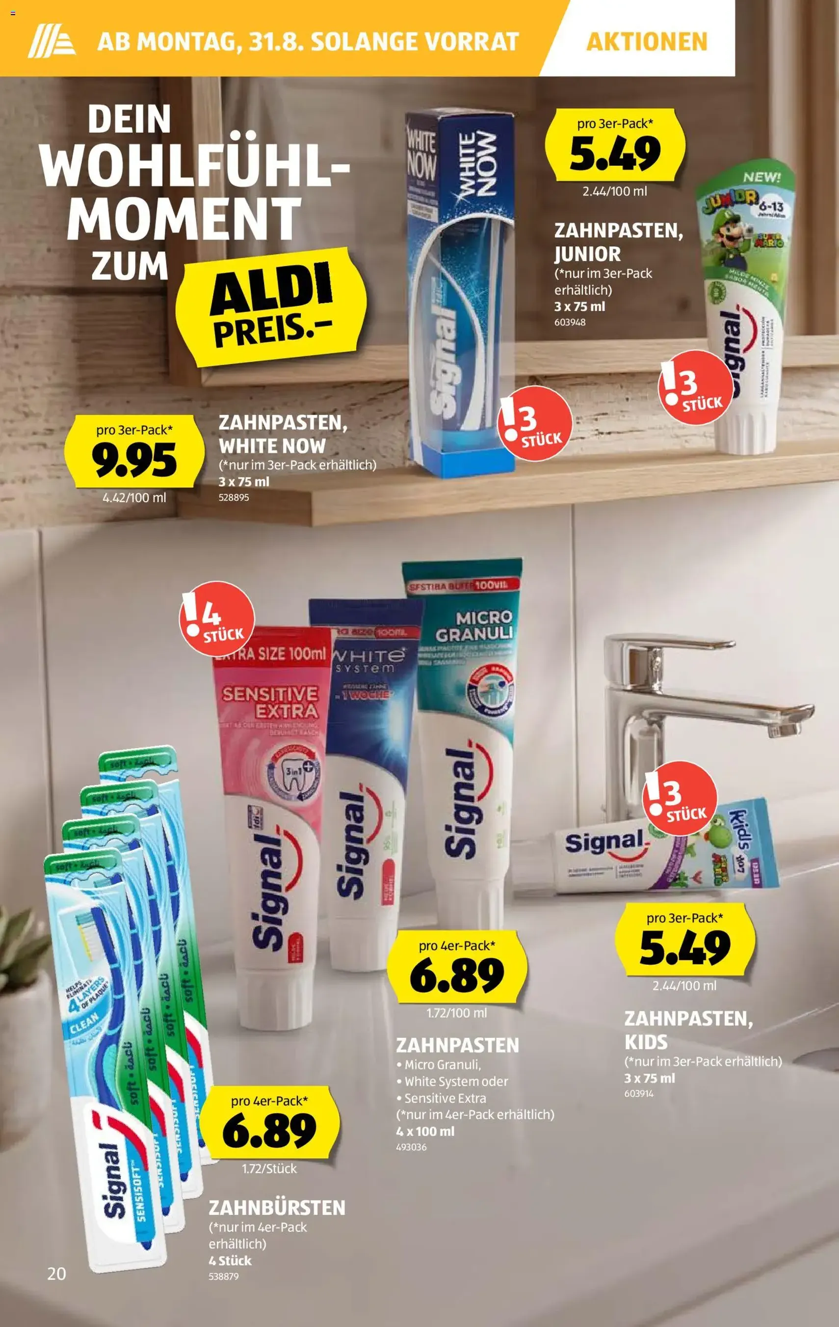 Aldi aktionen - Gültiger Prospekt ab 27.08.2026, Seite 20 von insgesamt 35