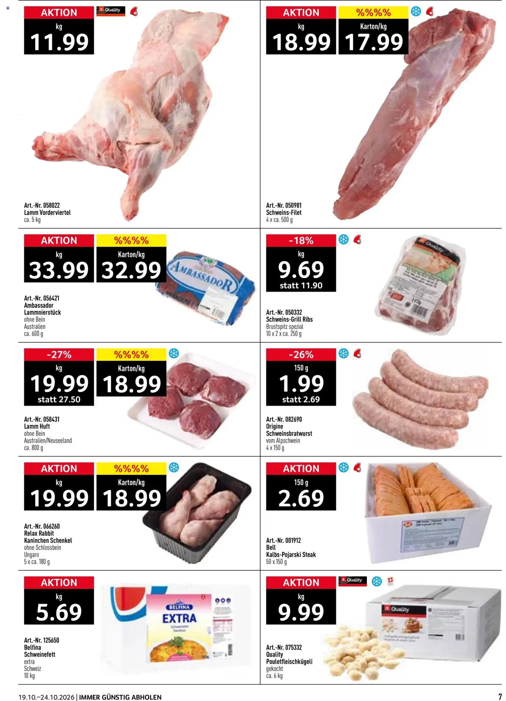 Prodega aktionen - Gültiger Prospekt ab 19.10.2026, Seite 7 von insgesamt 36