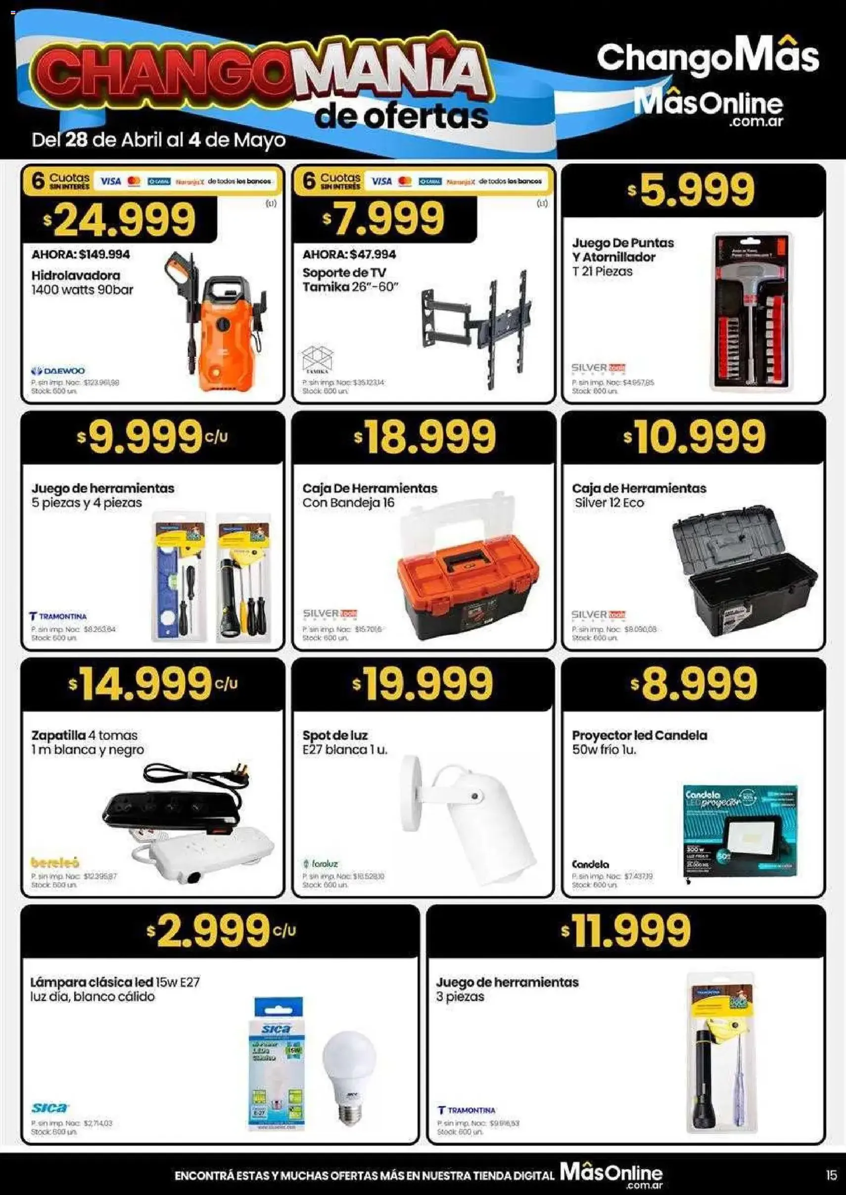 Changomas ofertas - folleto válido desde 05/05/2026 página 15 de 17