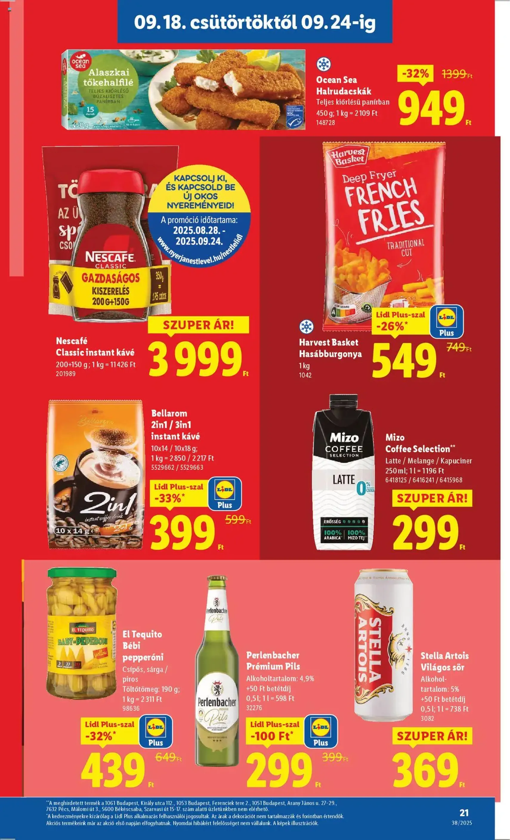 Lidl Akciós újság - 2025.09.18. érvényes szórólap 21 oldal 74 oldalból