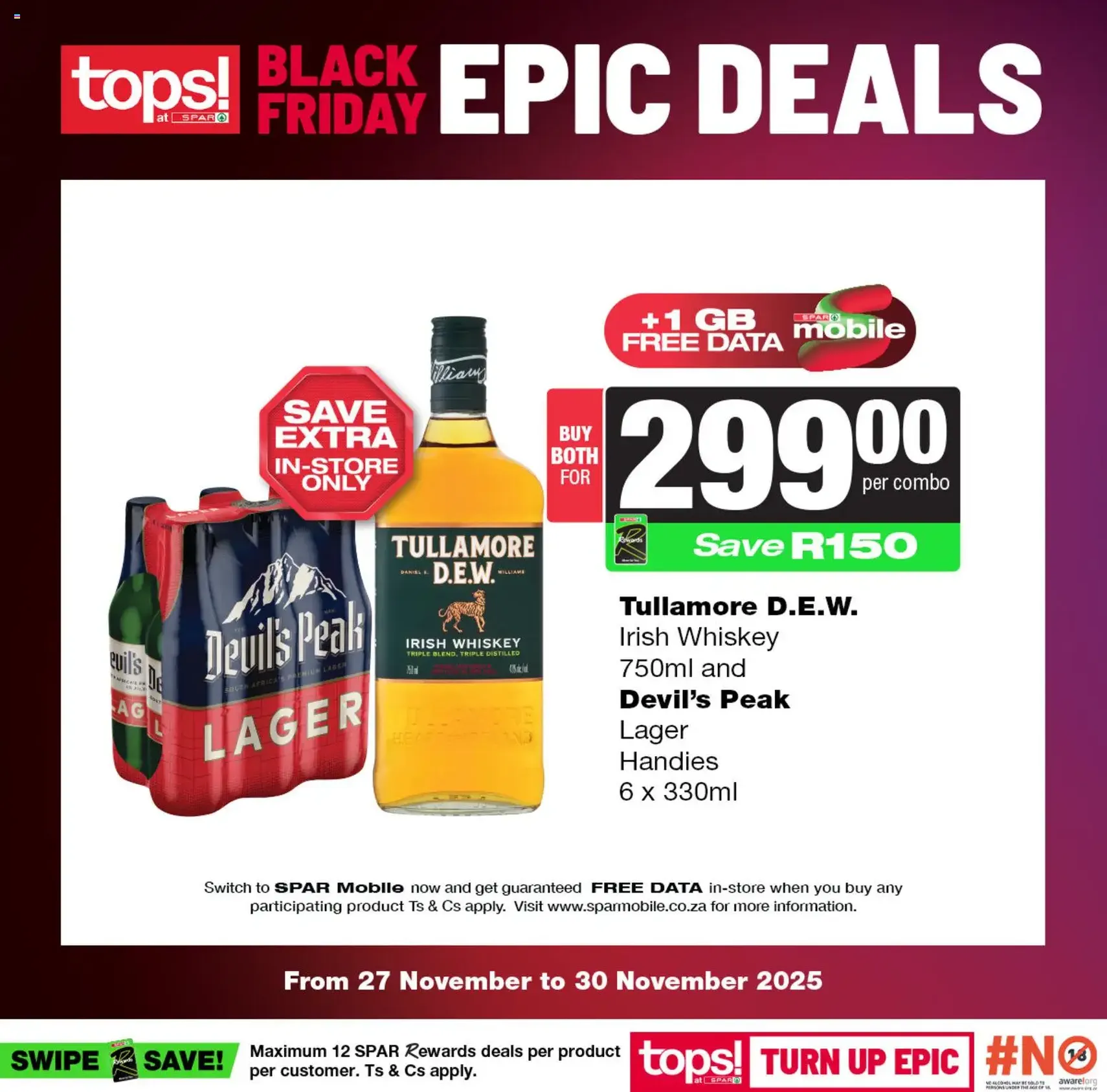 Tops at Spar Black Friday - valid flyer from 27/11/2025, page 2 of 31