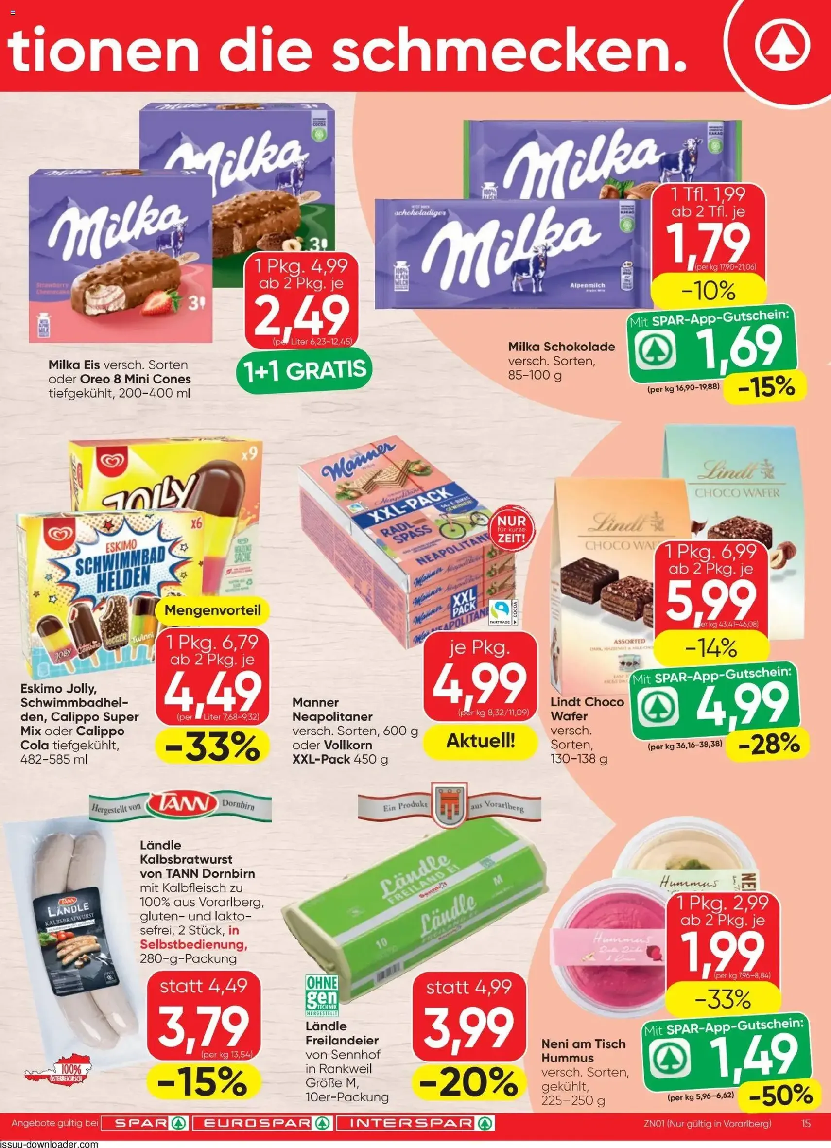 Spar - Flugblatt - Gültiger Prospekt ab 07.05.2026, Seite 15 von insgesamt 20