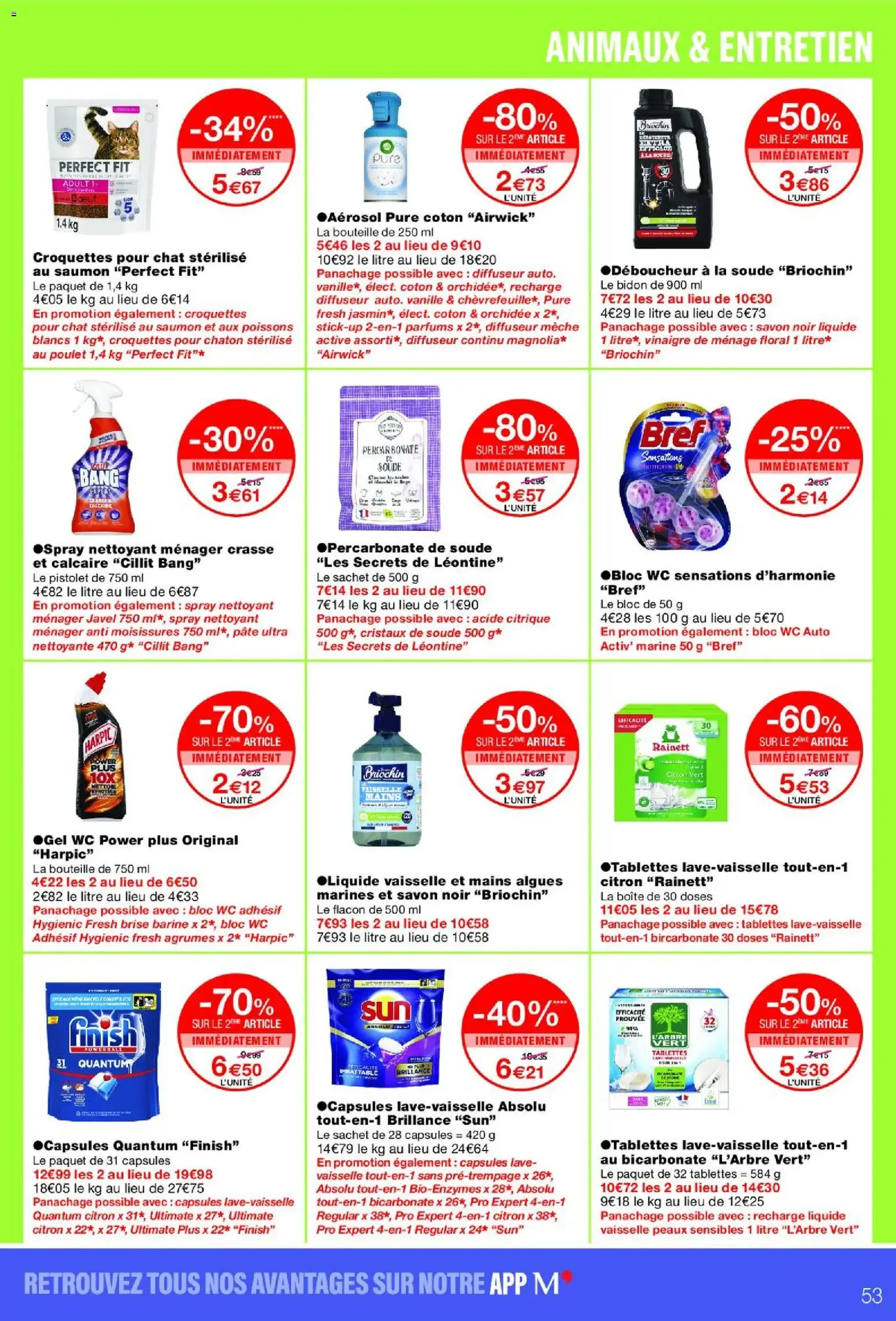 Monoprix catalogue - brochure valable à partir du 16/06/2026, page 53 sur 65