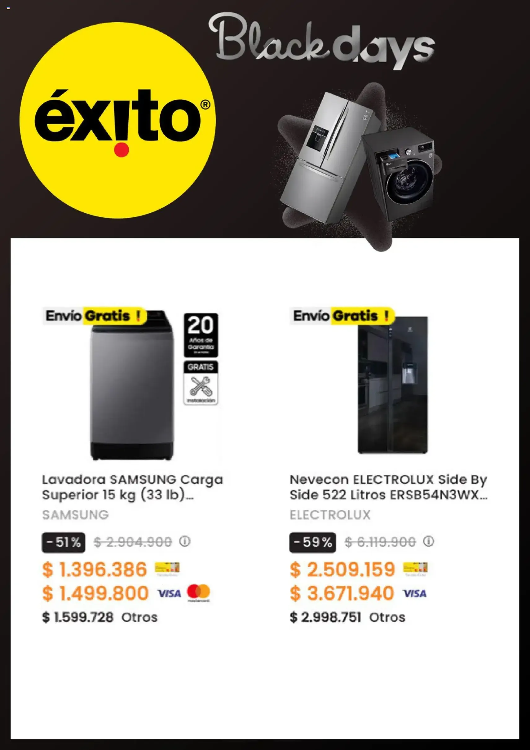 Éxito - Black Friday - folleto válido desde 14/11/2025 página 12 de 13