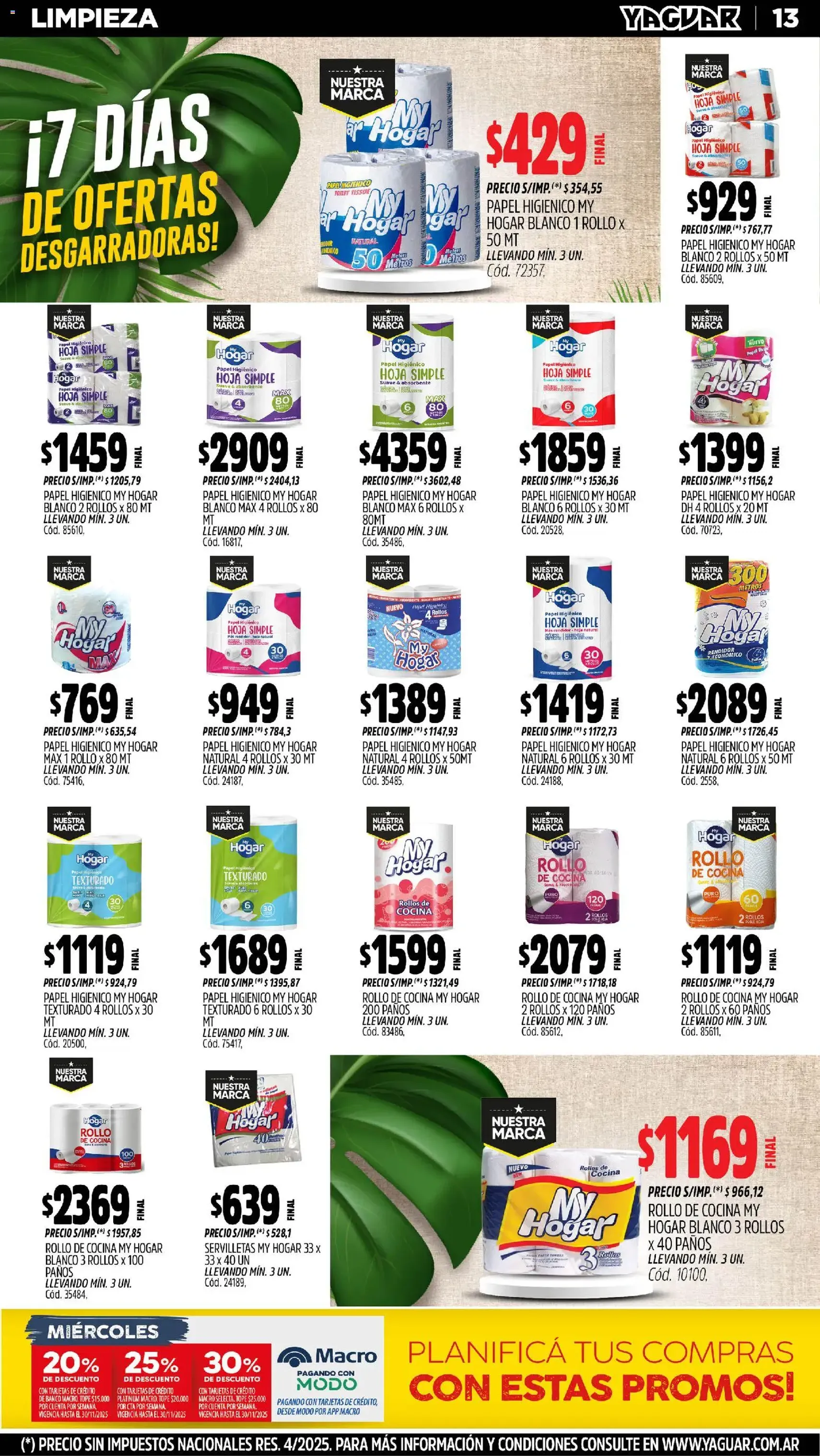 Yaguar catálogo - folleto válido desde 10/11/2025 página 14 de 21