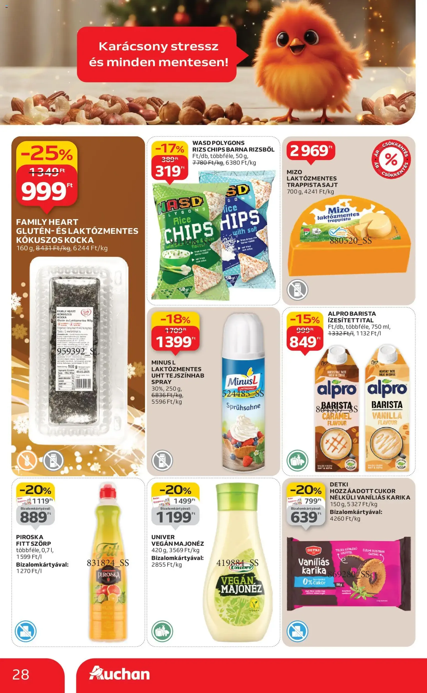 Auchan Akciós újság - 2025.12.18. érvényes szórólap 28 oldal 60 oldalból