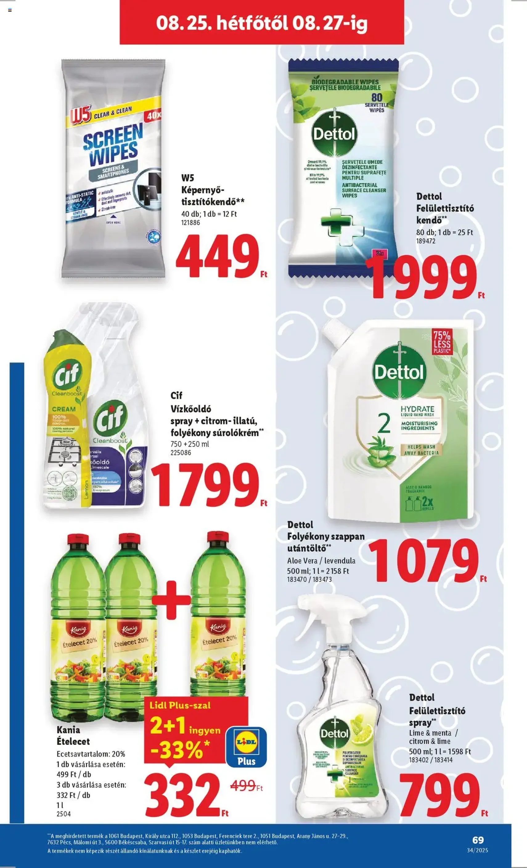 Lidl Akciós újság - 2025.08.21. érvényes szórólap 69 oldal 70 oldalból