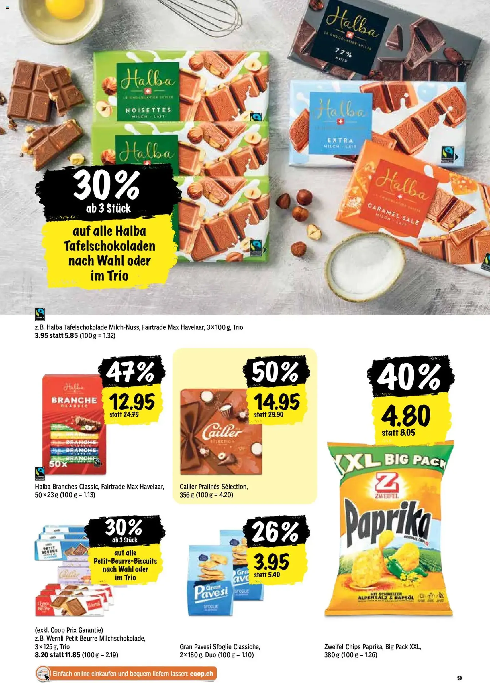 Coop aktionen - Gültiger Prospekt ab 01.10.2026, Seite 9 von insgesamt 24