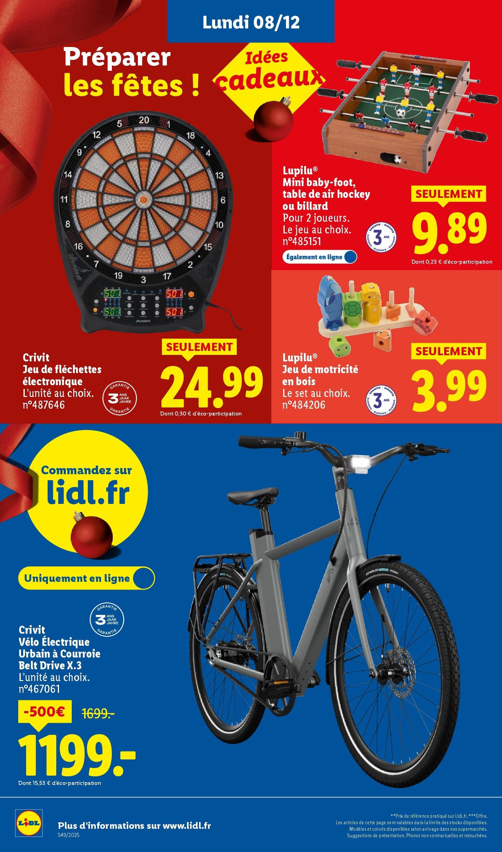 LIDL catalogue semaine 49 - brochure valable à partir du 04/12/2025, page 72 sur 96