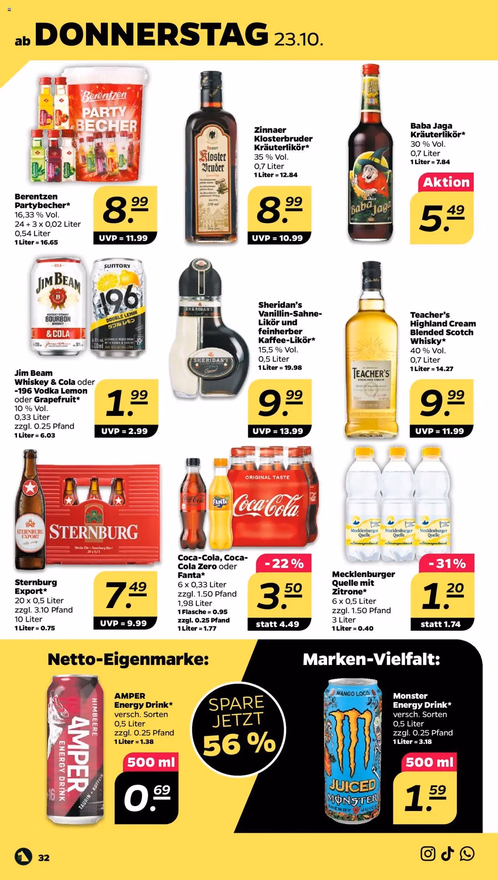 Netto Prospekt - Gültiger Prospekt ab 20.10.2025, Seite 34 von insgesamt 41 Netto Prospekt - Gültiger Prospekt ab 20.10.2025, Seite 34 von insgesamt 41