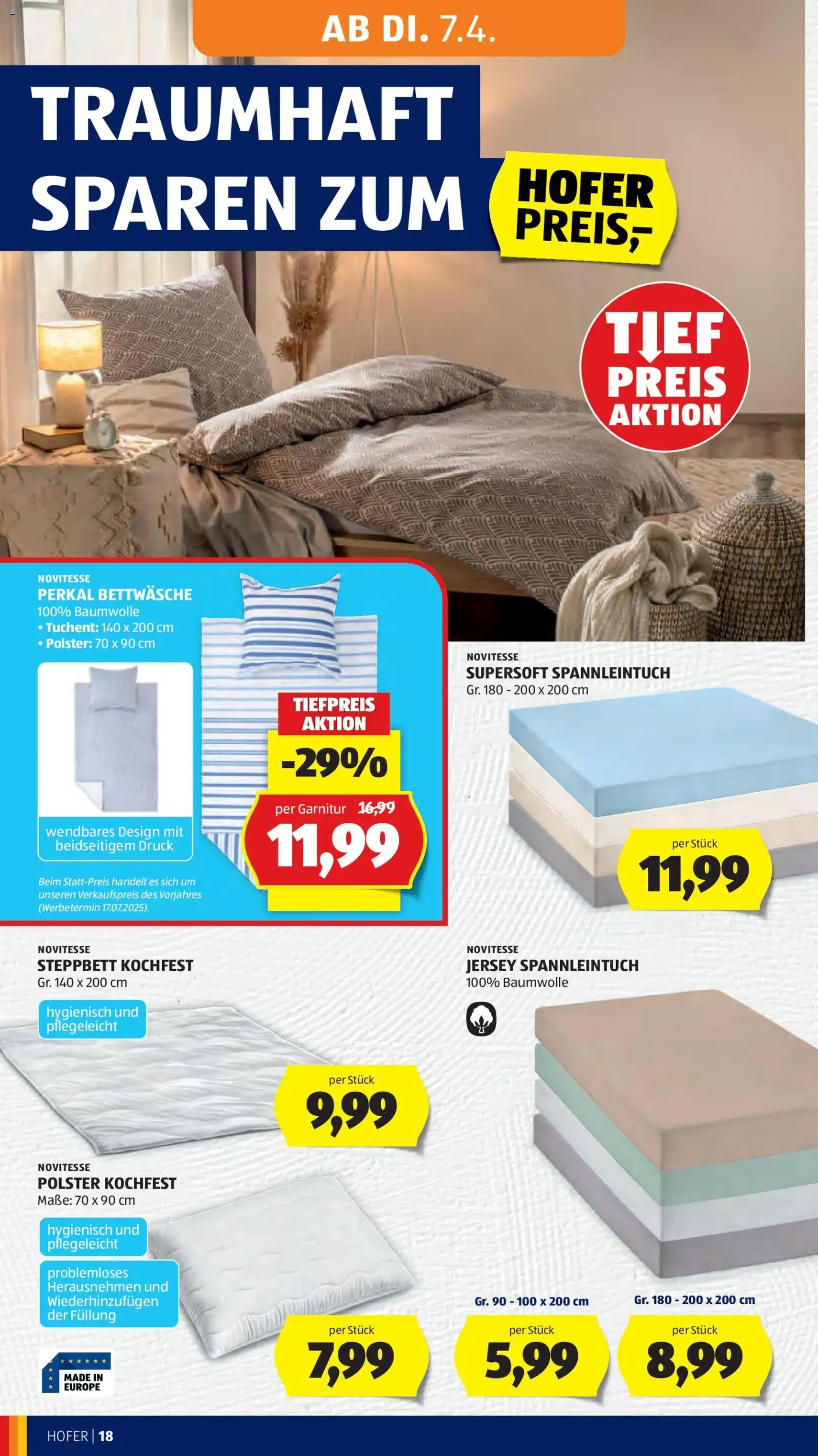 Hofer Flugblatt - Gültiger Prospekt ab 01.04.2026, Seite 22 von insgesamt 41