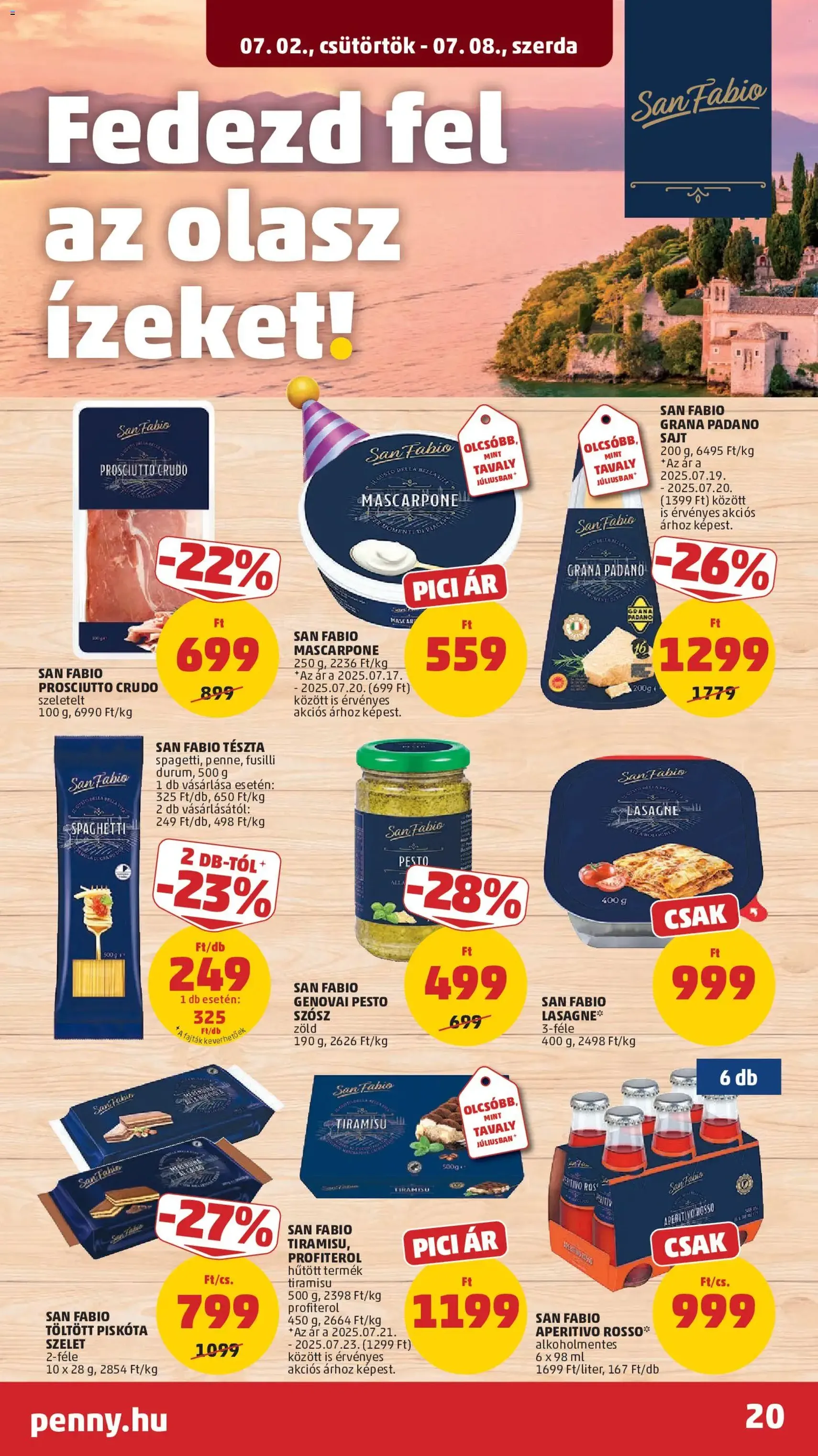 PENNY akciós újság - 2026.07.02. érvényes szórólap 24 oldal 46 oldalból