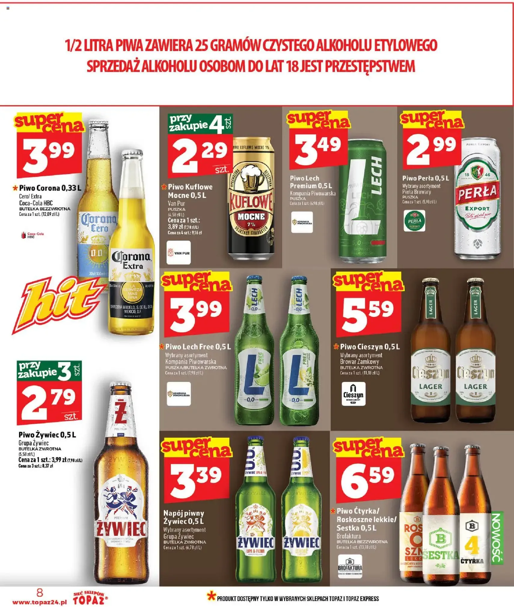 Topaz gazetka - ważny gazetka od 16.07.2026 strona 8 z 40