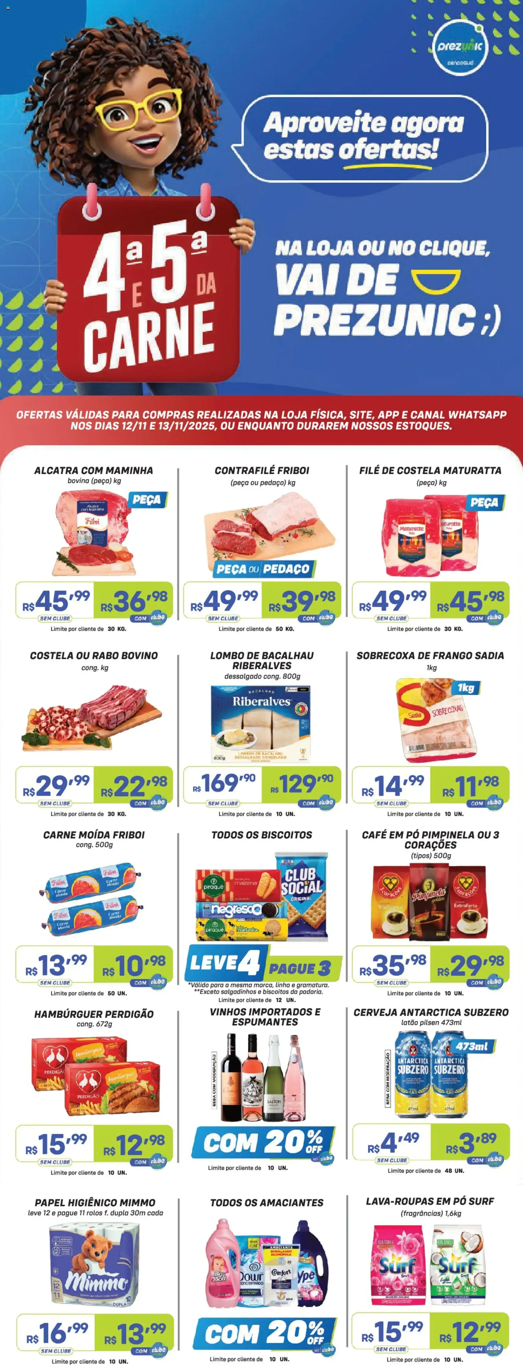 Encarte Prezunic - folheto válido a partir de 12/11/2025 página 1 de 1