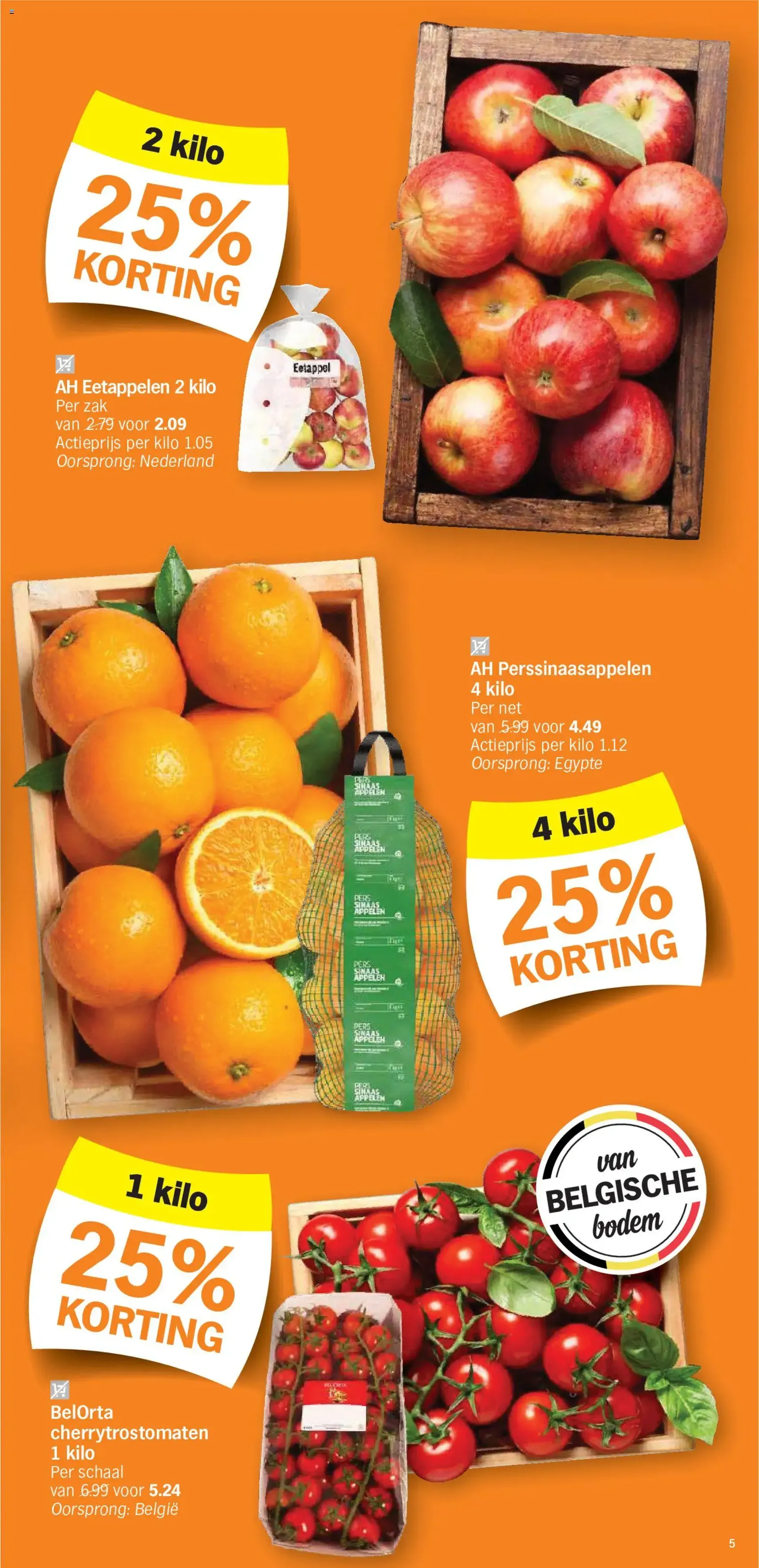 Albert Heijn Folder week / de la semaine 23 - geldige folder vanaf 01/06/2026 pagina 5 van 34