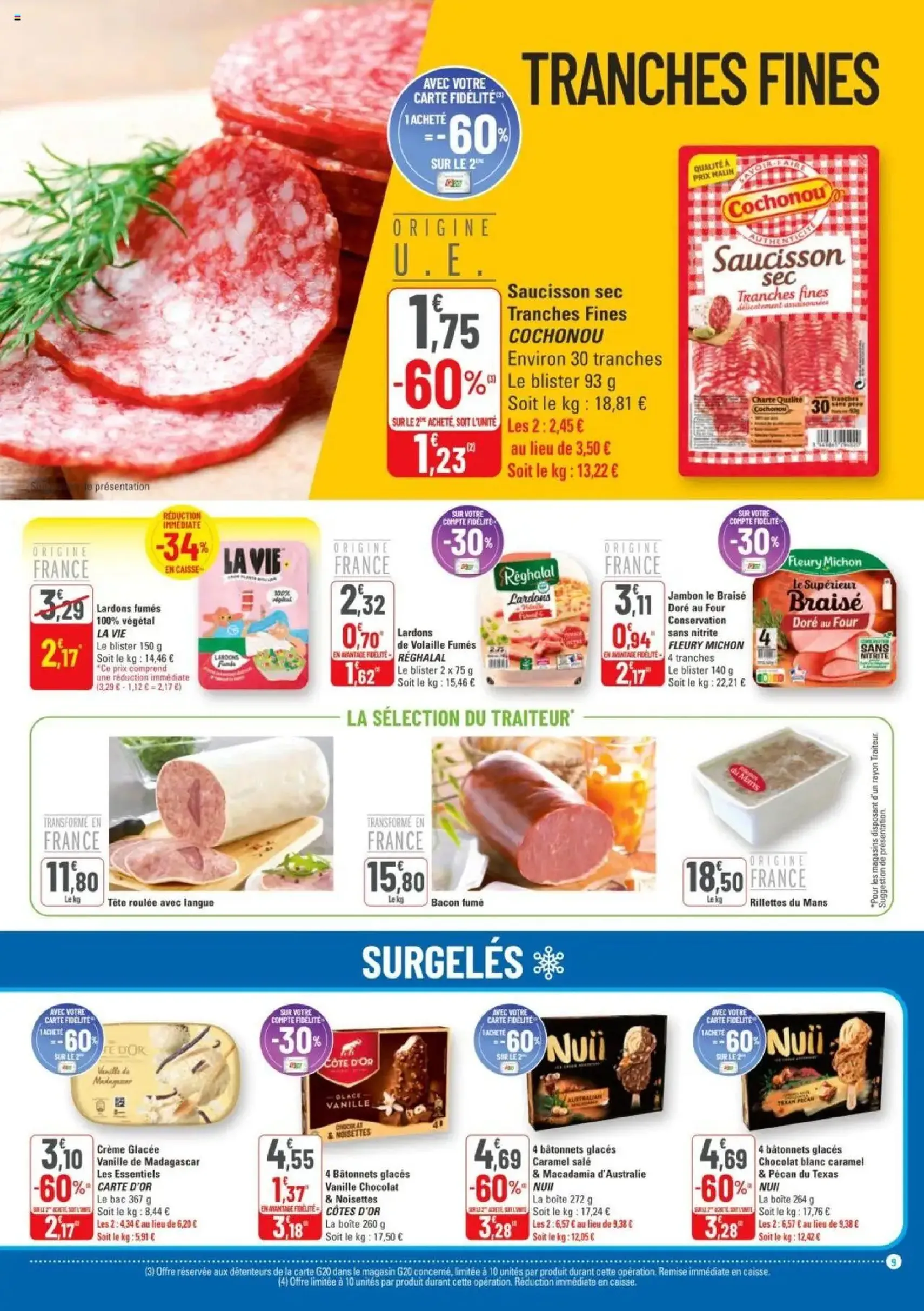 G20 Supermarchés catalogue - brochure valable à partir du 10/09/2025, page 9 sur 20 G20 Supermarchés catalogue - brochure valable à partir du 10/09/2025, page 9 sur 20