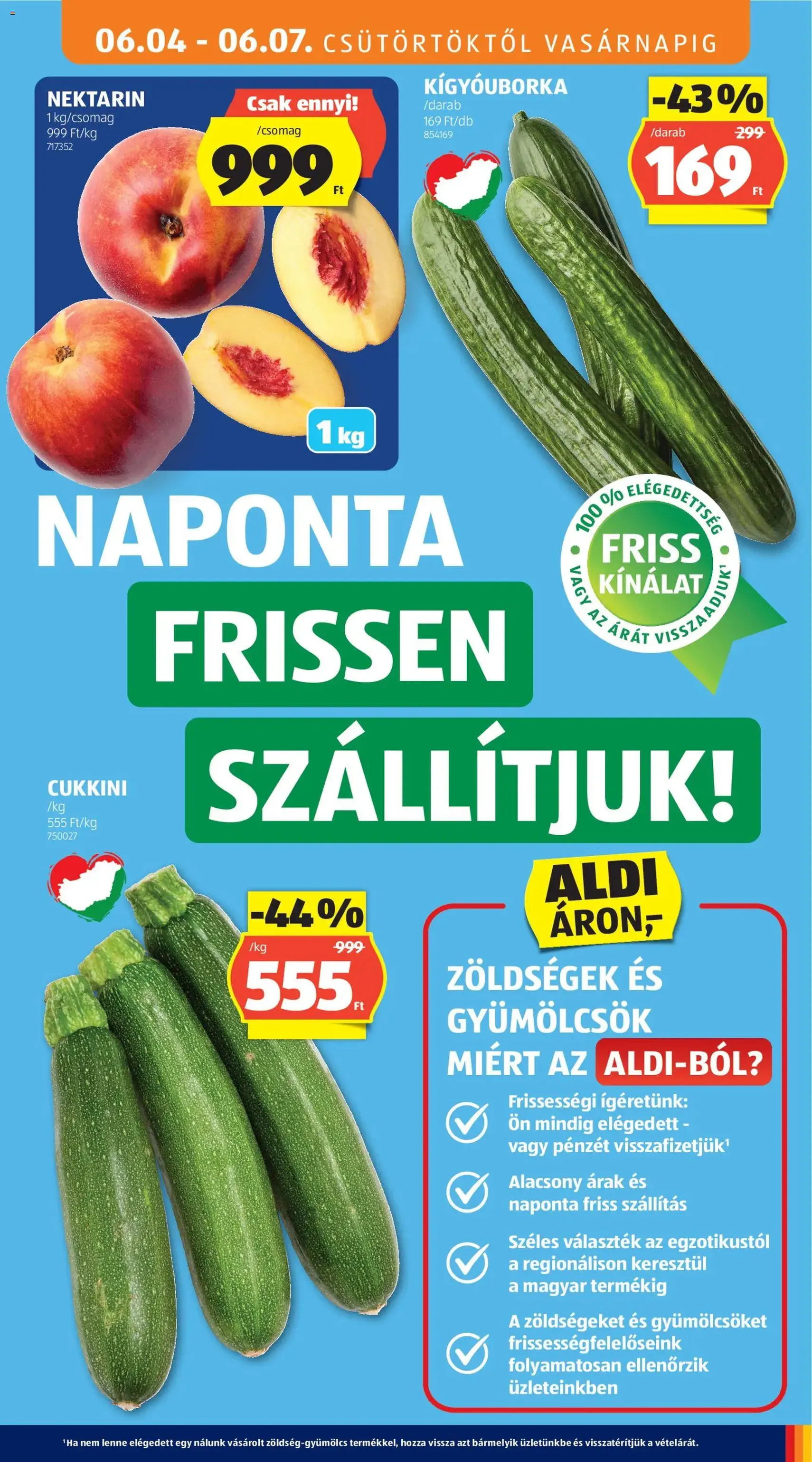 Aldi akciós újság - 2026.06.04. érvényes szórólap 9 oldal 35 oldalból