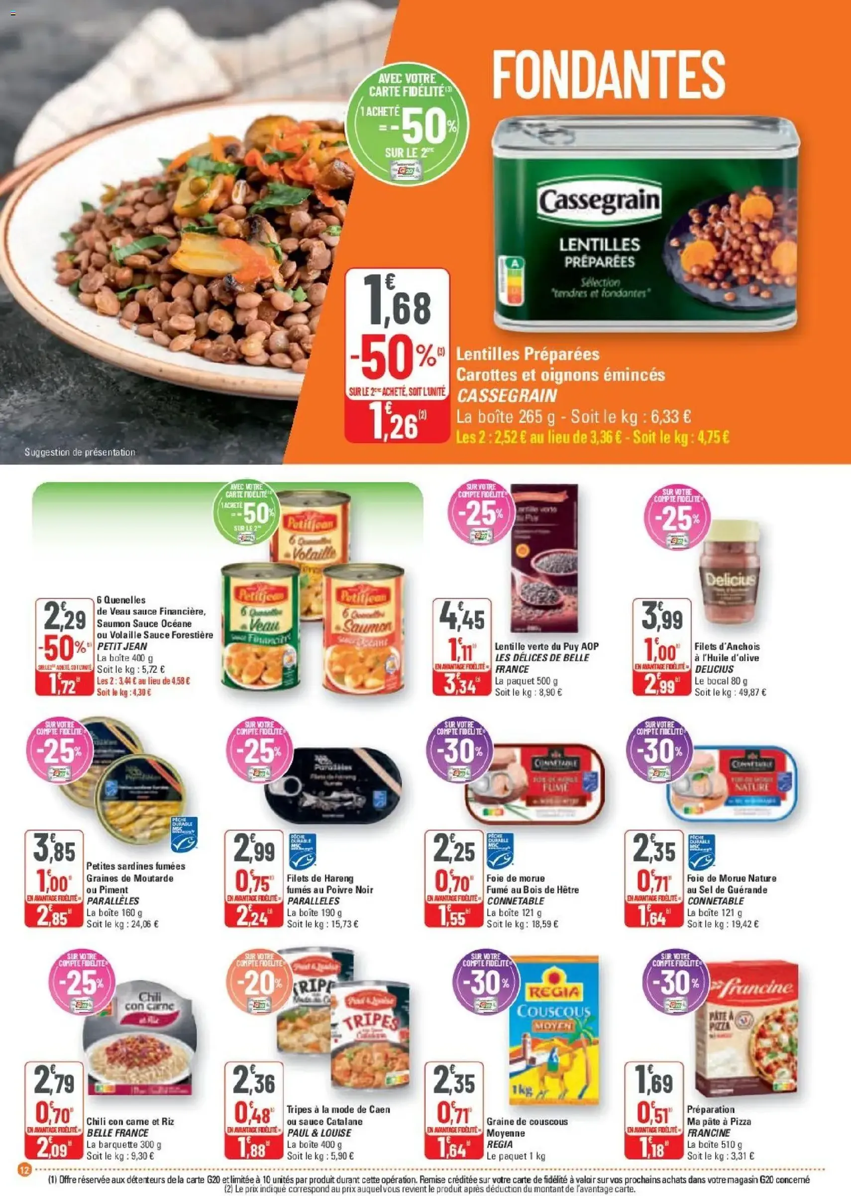 G20 Supermarchés catalogue - brochure valable à partir du 19/11/2025, page 12 sur 20