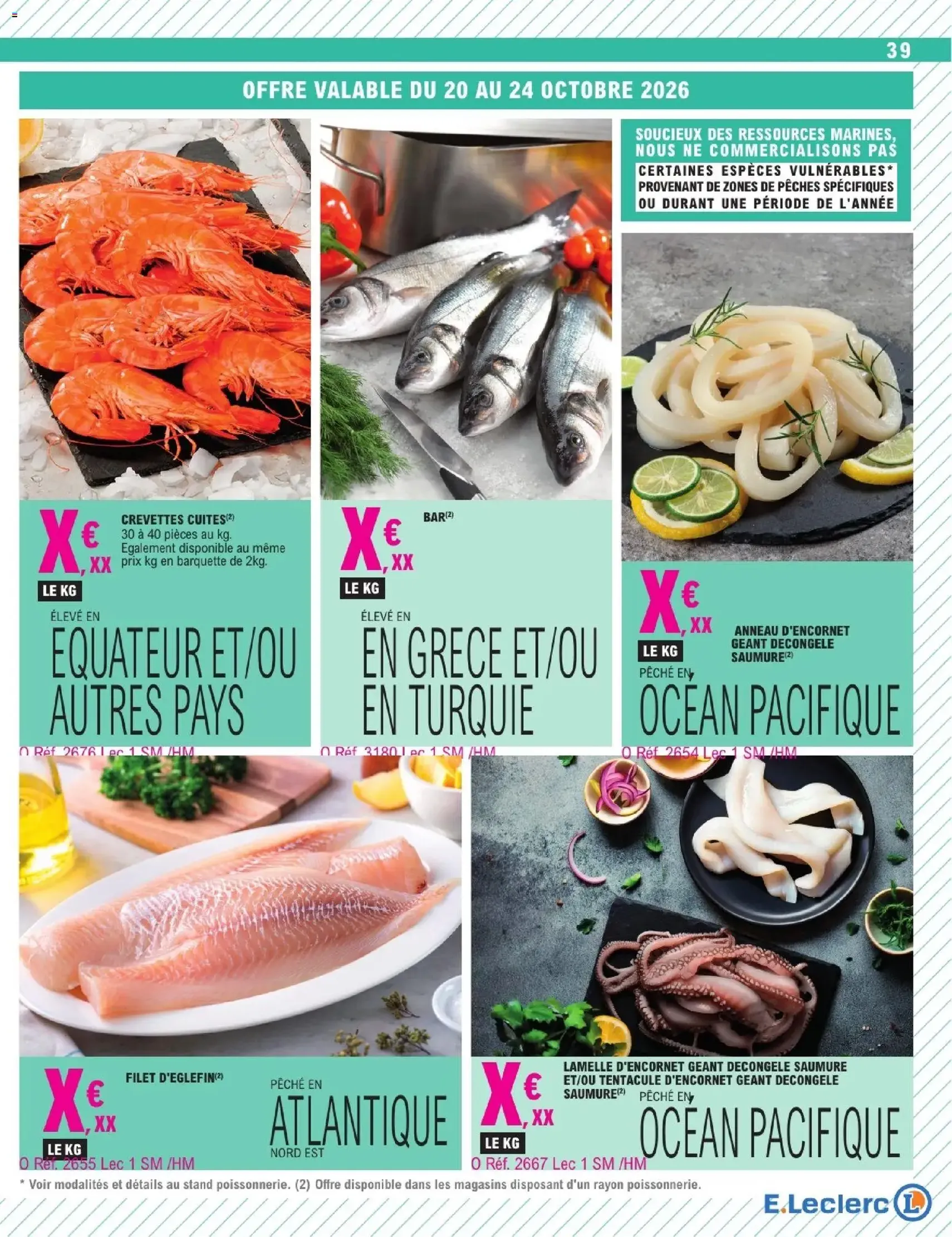 E.Leclerc catalogue - brochure valable à partir du 20/10/2026, page 39 sur 63