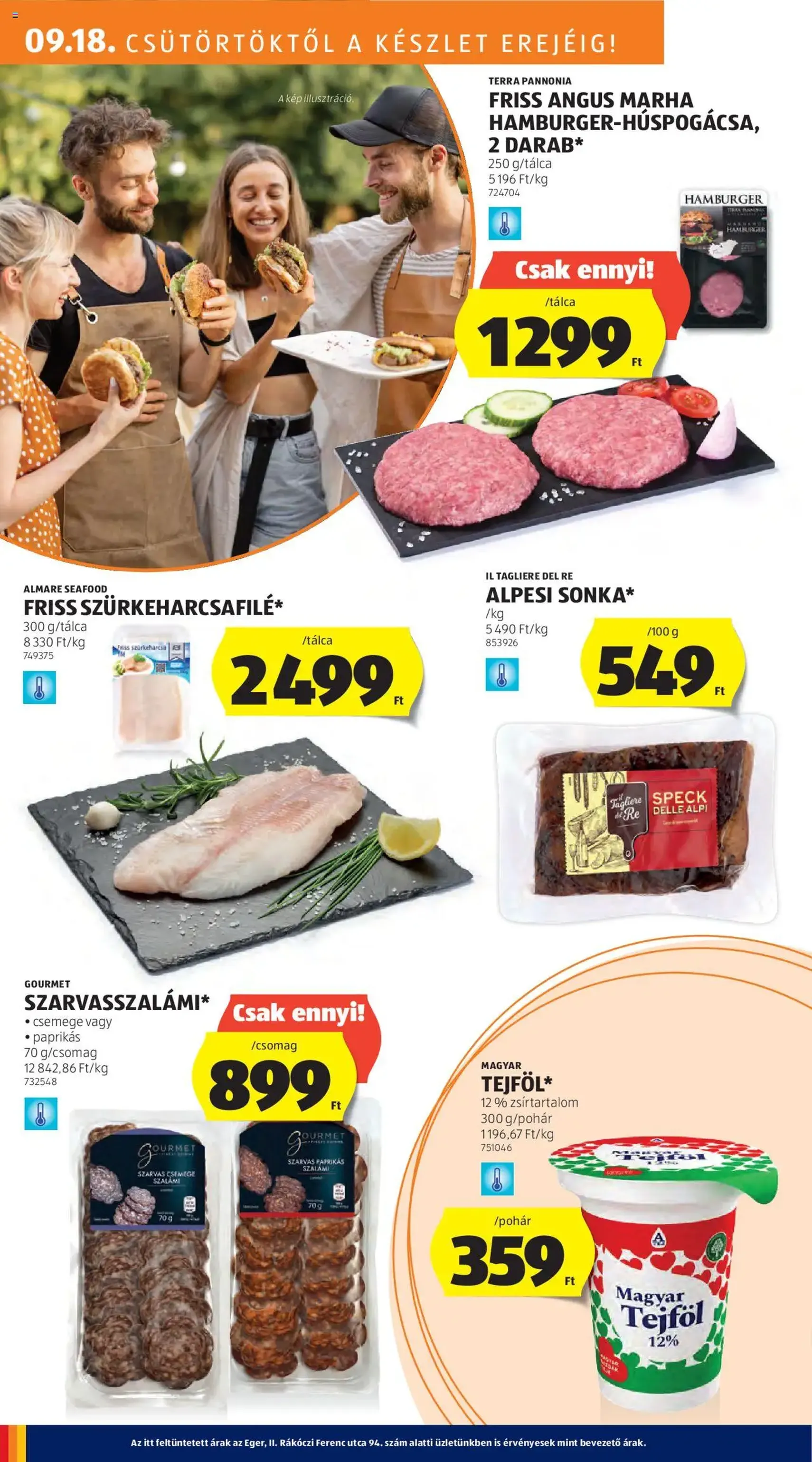 Aldi Akciós újság - 2025.09.18. érvényes szórólap 14 oldal 41 oldalból Aldi Akciós újság - 2025.09.18. érvényes szórólap 14 oldal 41 oldalból