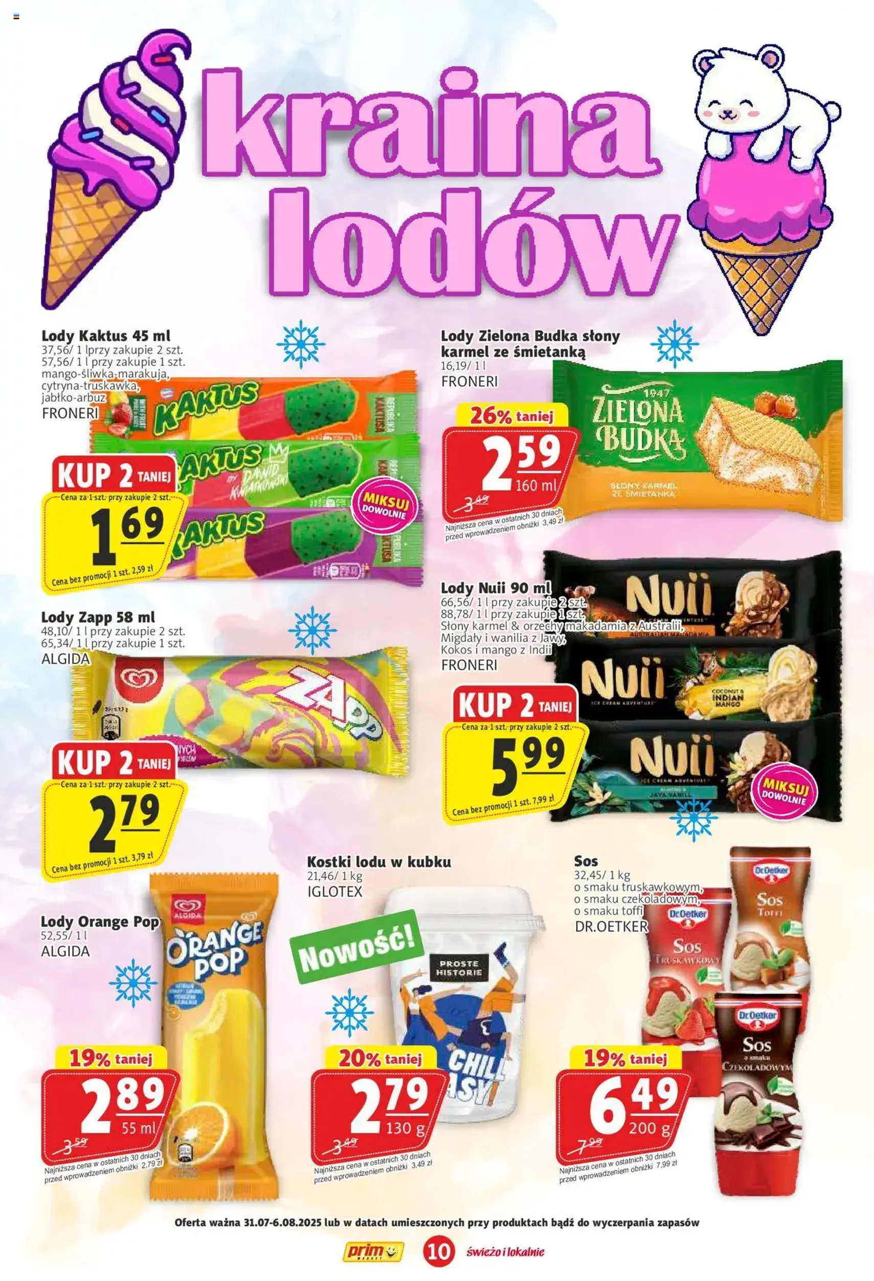 Prim Market Gazetka - ważny gazetka od 31.07.2025 strona 10 z 16 Prim Market Gazetka - ważny gazetka od 31.07.2025 strona 10 z 16