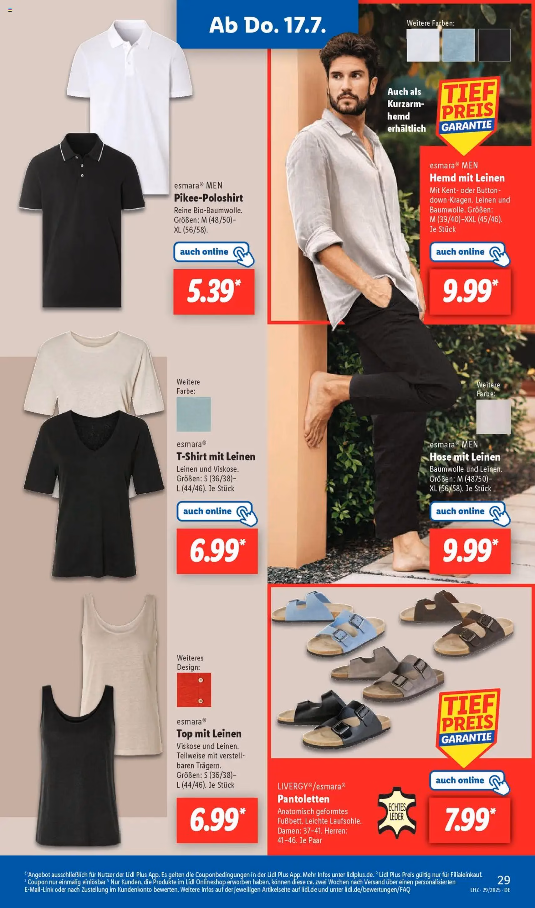 Lidl Prospekt - Gültiger Prospekt ab 14.07.2025, Seite 39 von insgesamt 65