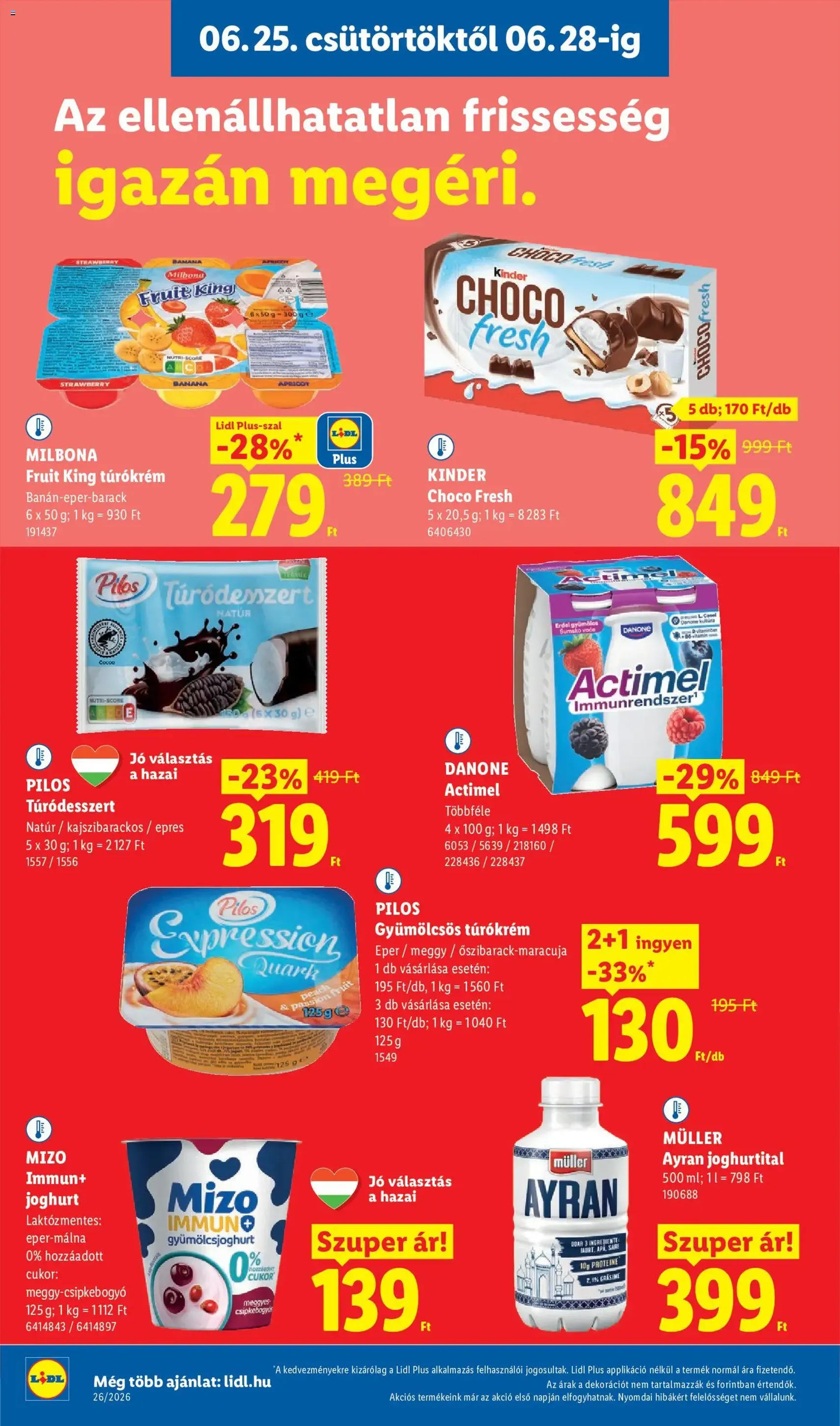 Lidl akciós újság - 2026.06.25. érvényes szórólap 8 oldal 74 oldalból