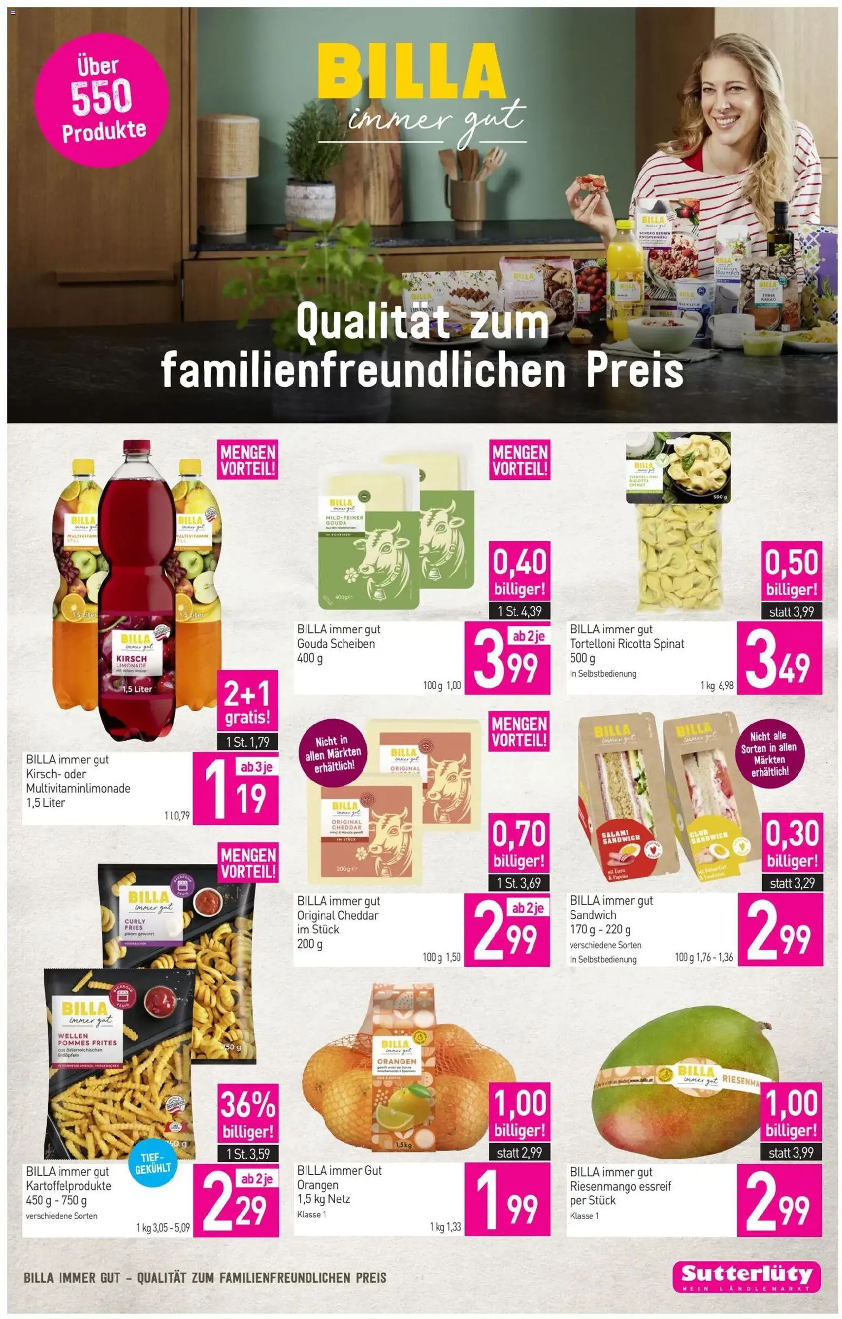 Sutterlüty Flugblatt - Gültiger Prospekt ab 22.01.2026, Seite 5 von insgesamt 12