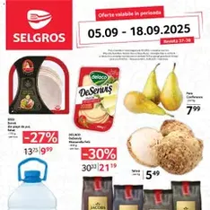 Catalog Selgros - Food - previzualizare cataloage valabilă începând cu 05.09.2025