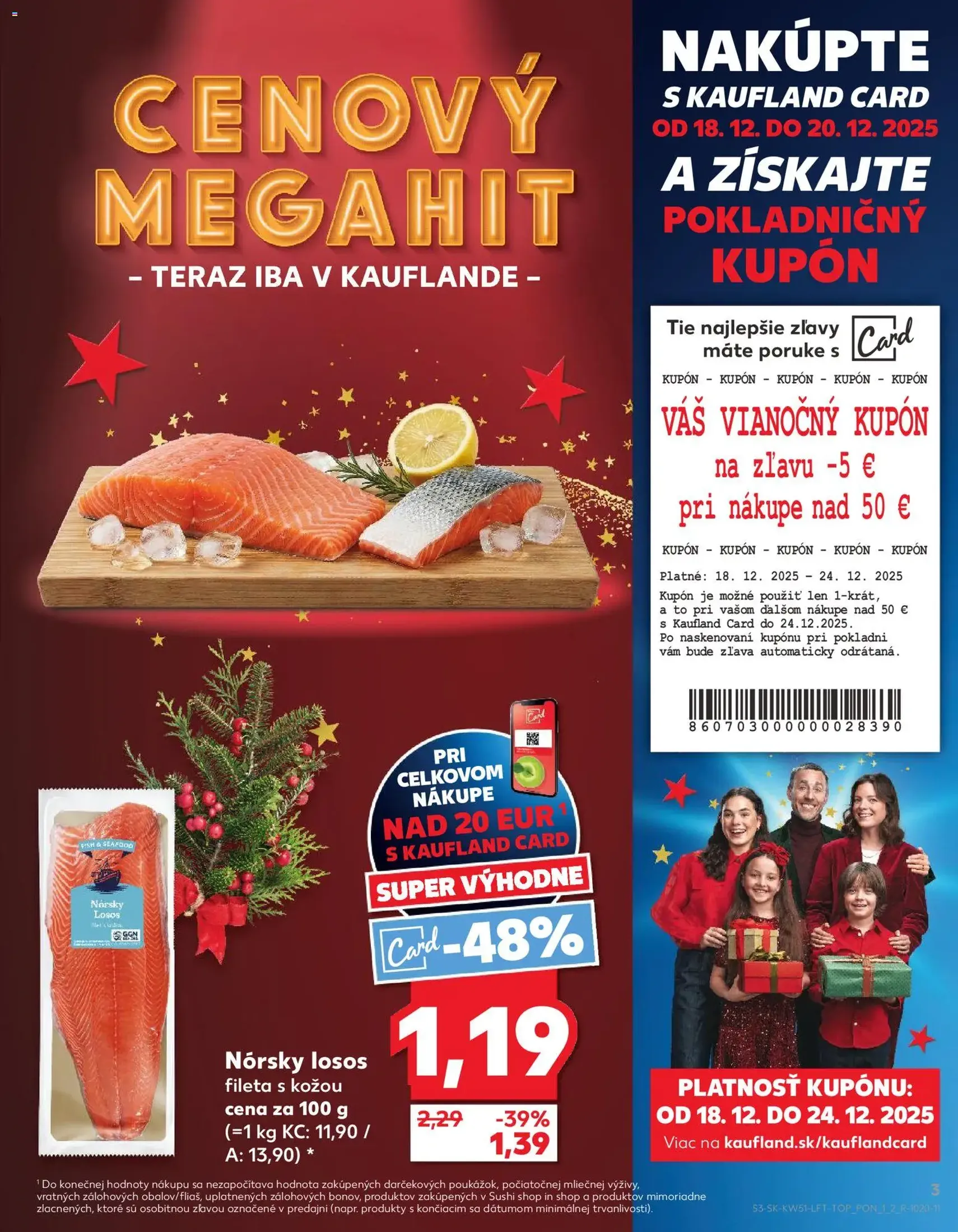 Kaufland SK Akciós újság - 2025.12.18. érvényes szórólap 3 oldal 78 oldalból