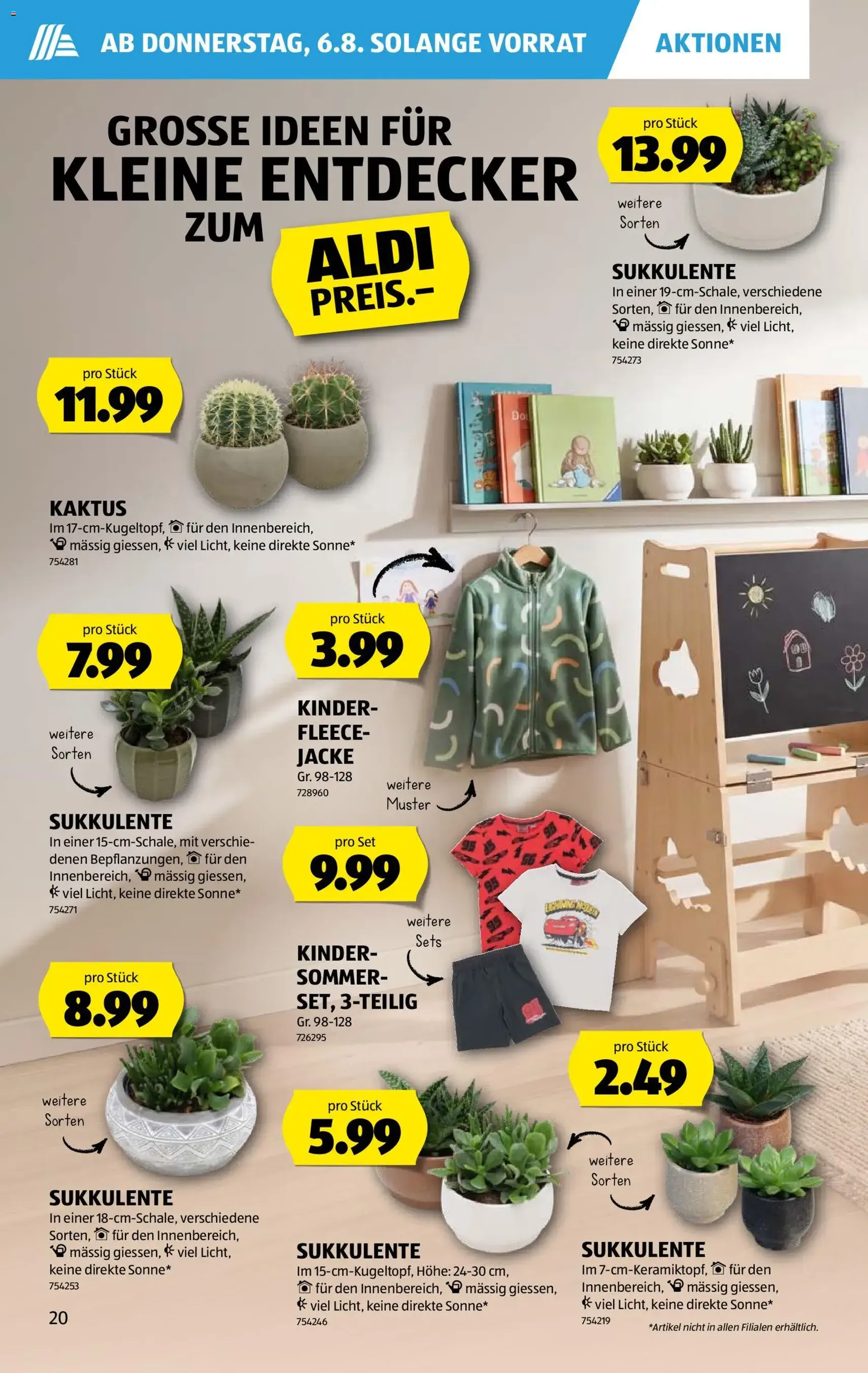 Aldi aktionen - Gültiger Prospekt ab 06.08.2026, Seite 20 von insgesamt 36