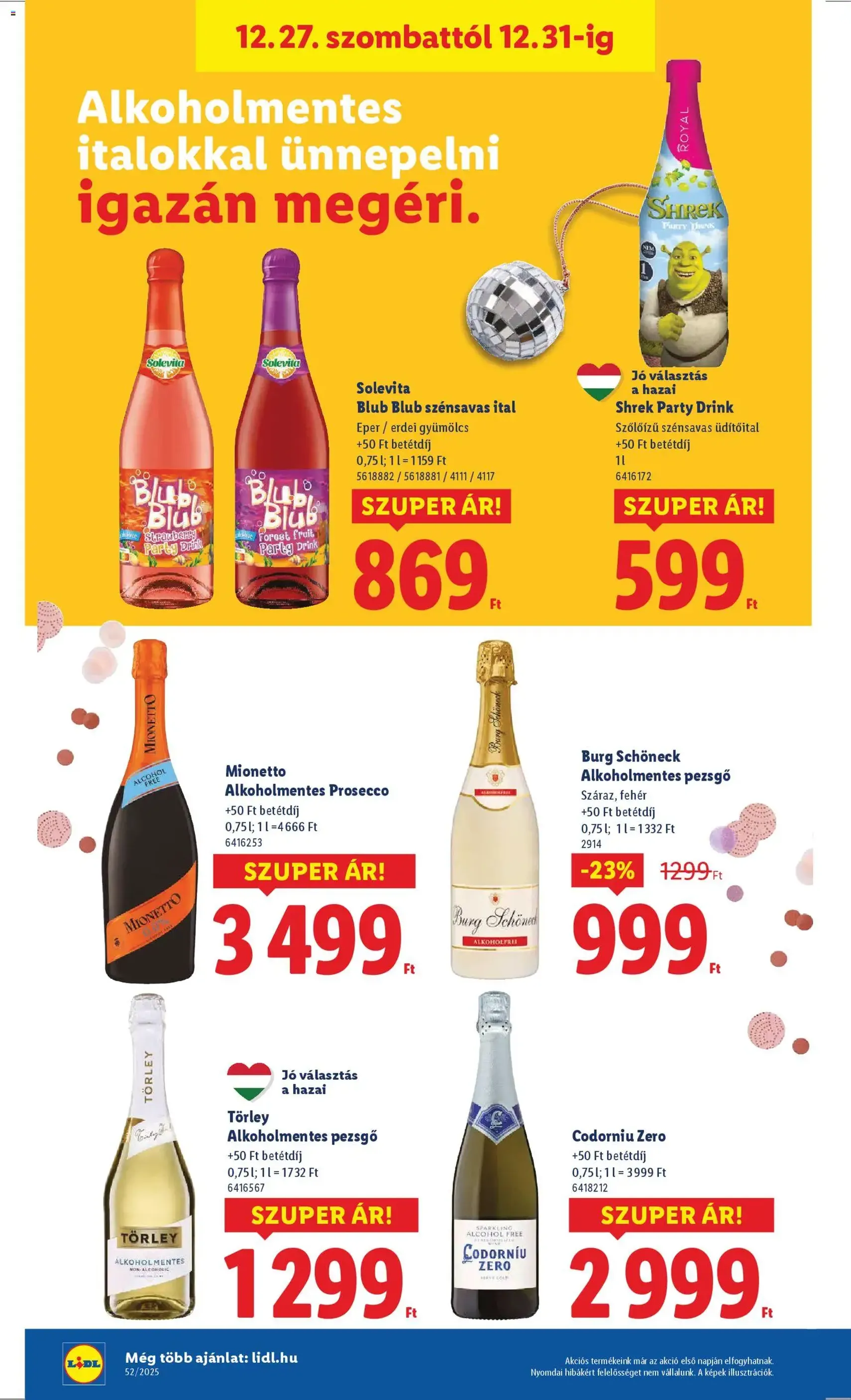 Lidl Akciós újság - 2025.12.27. érvényes szórólap 14 oldal 48 oldalból