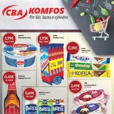CBA Komfos leták - náhľad letáku platný od 06.08.2026