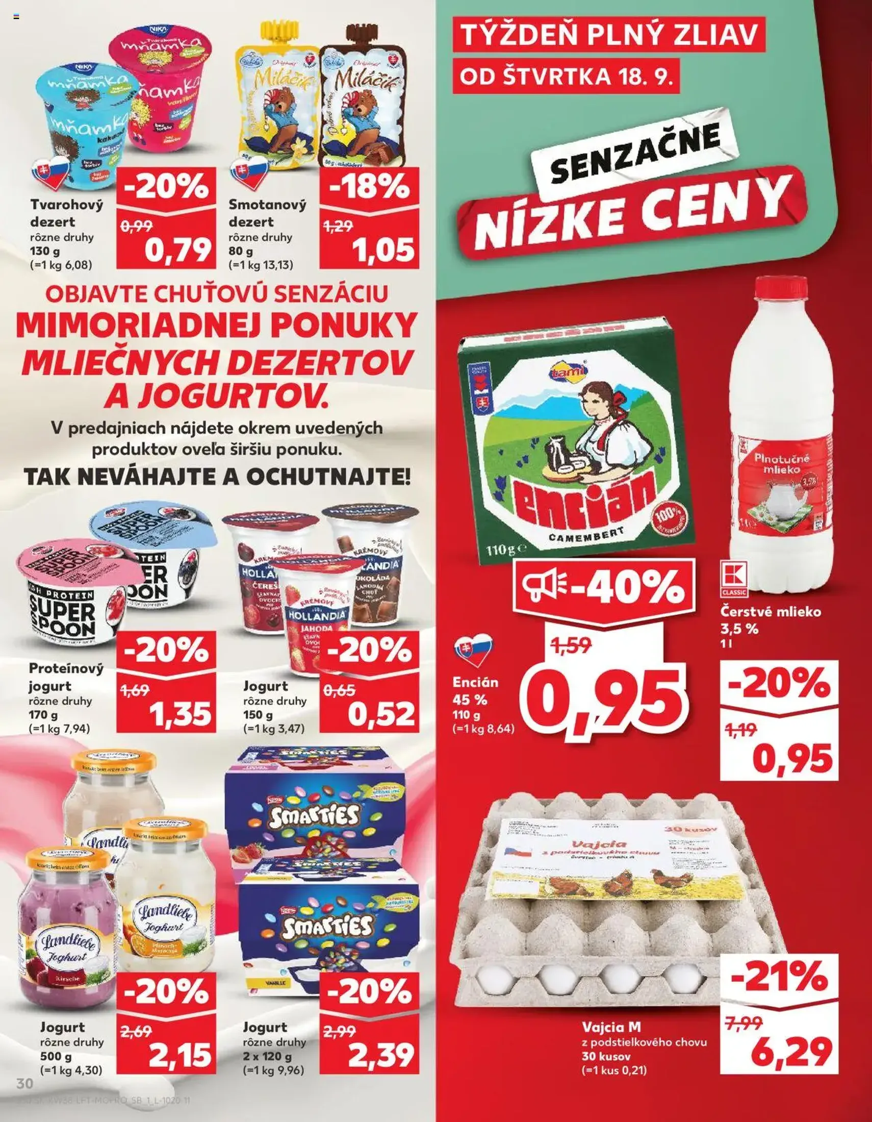 Kaufland Bratislava-Avion - platný leták od 18.09.2025 strana 30 z 76
