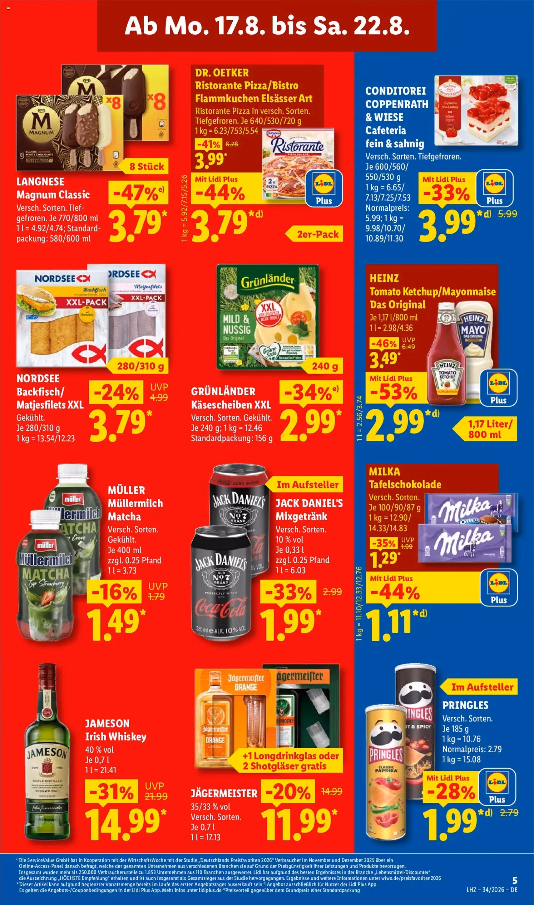 Lidl Prospekt - Gültiger Prospekt ab 17.08.2026, Seite 13 von insgesamt 72