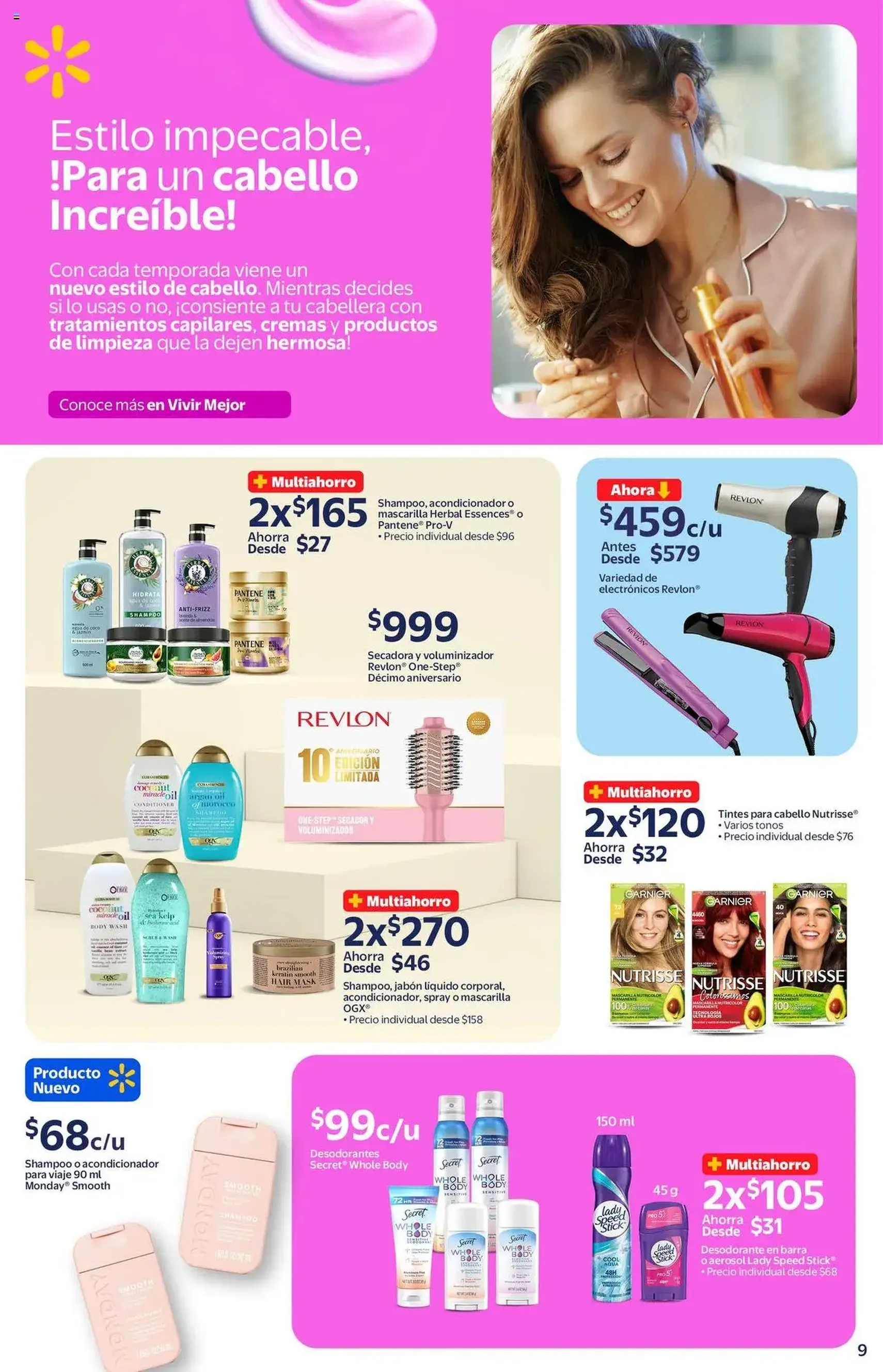 Walmart - Folleto la belleza - folleto válido desde 19/09/2025 página 9 de 21 Walmart - Folleto la belleza - folleto válido desde 19/09/2025 página 9 de 21