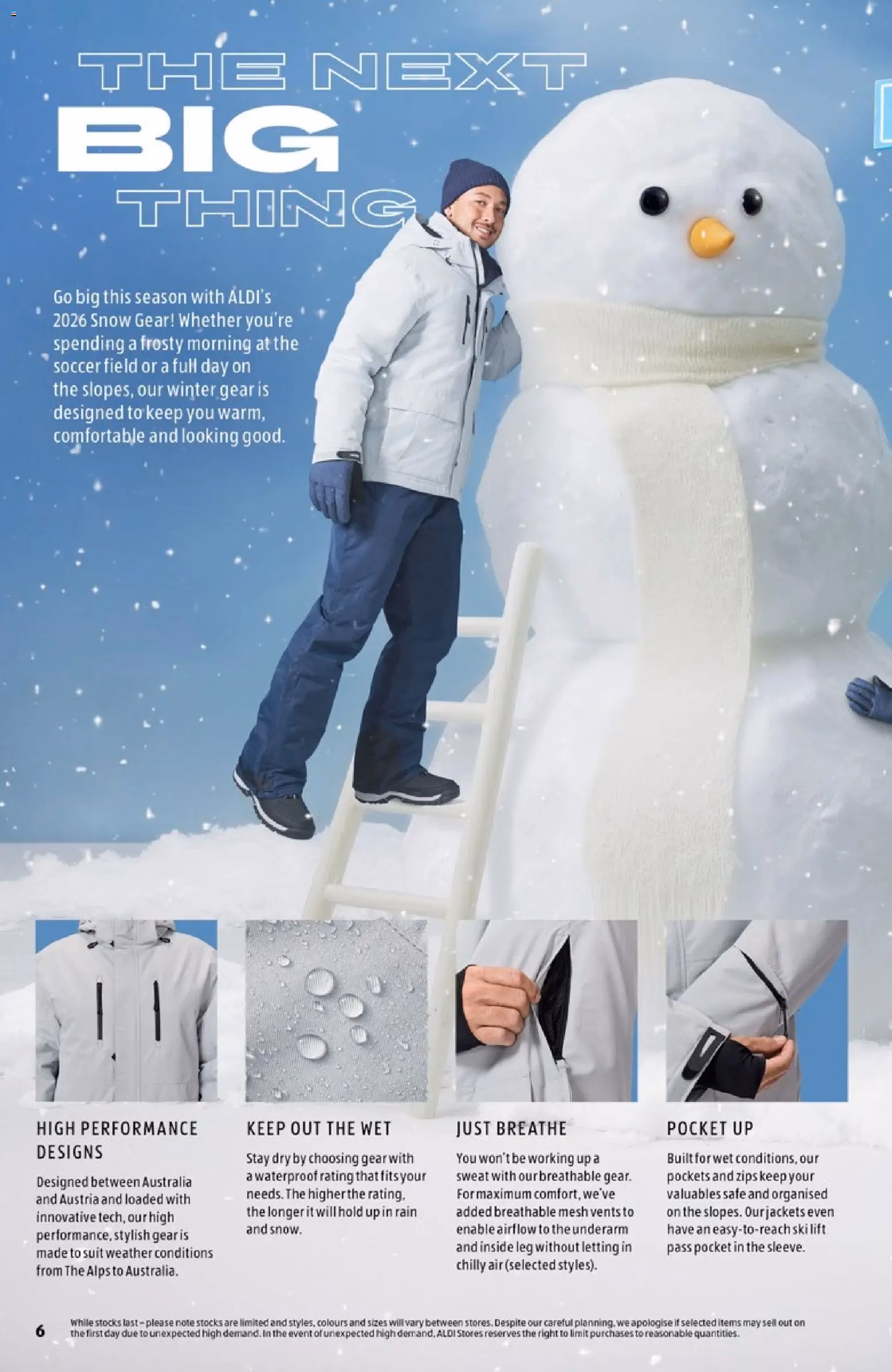 Aldi Snow Gear - valid flyer from 20/05/2026, page 6 of 40