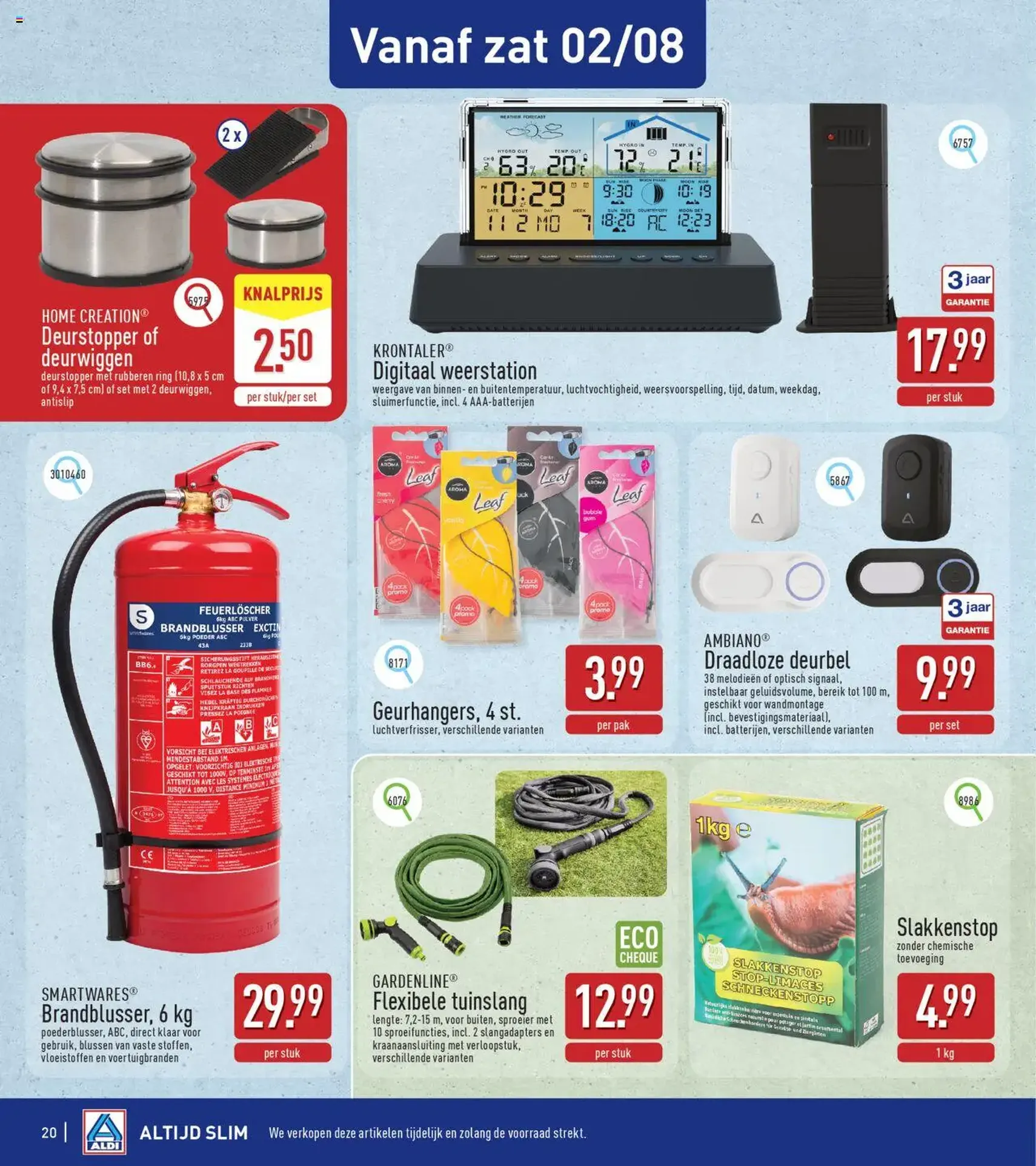 Aldi folder week 31 - geldige folder vanaf 28/07/2025 pagina 20 van 24 Aldi folder week 31 - geldige folder vanaf 28/07/2025 pagina 20 van 24