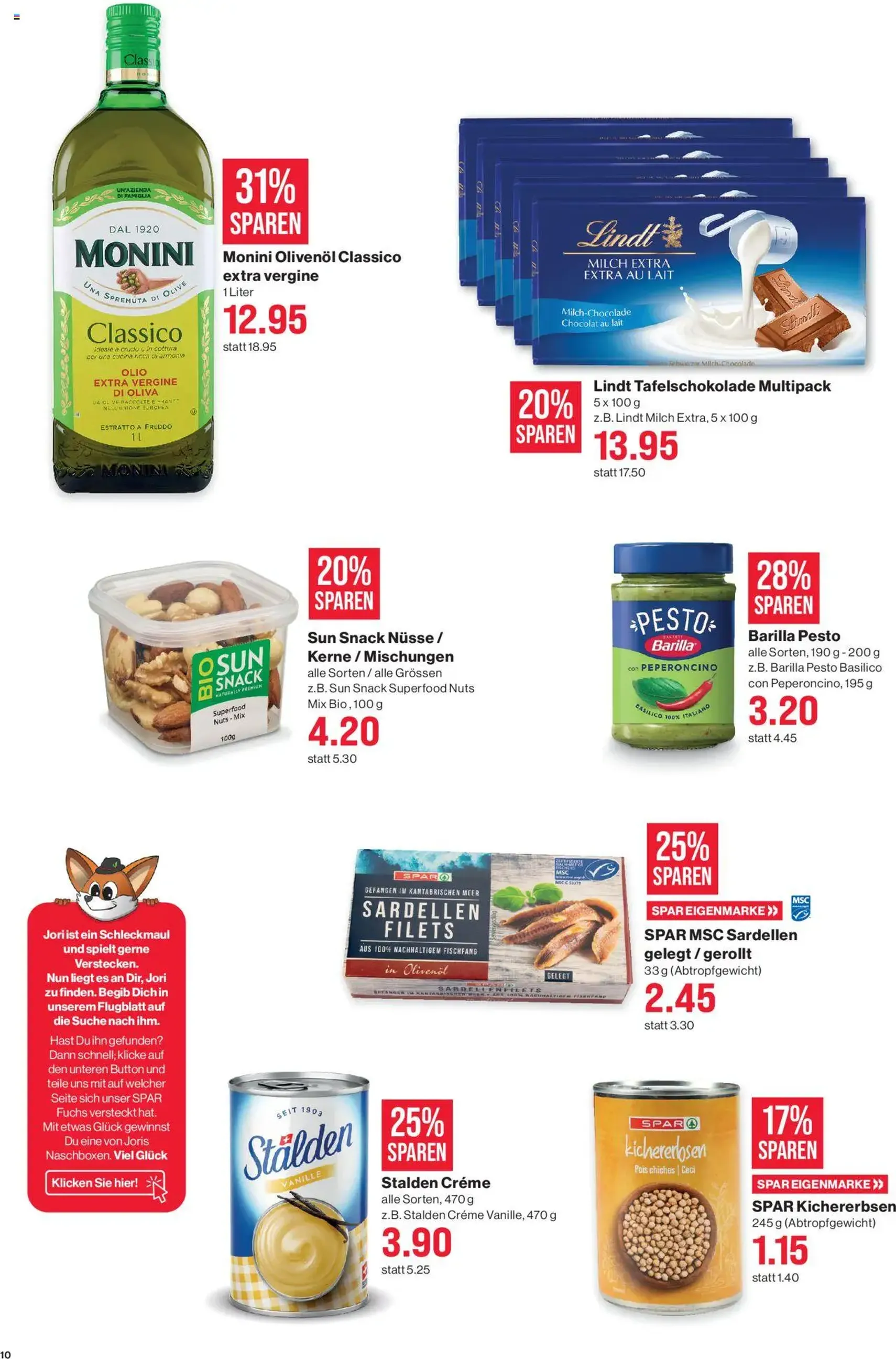 SPAR Aktionen - Gültiger Prospekt ab 04.09.2025, Seite 10 von insgesamt 26 SPAR Aktionen - Gültiger Prospekt ab 04.09.2025, Seite 10 von insgesamt 26