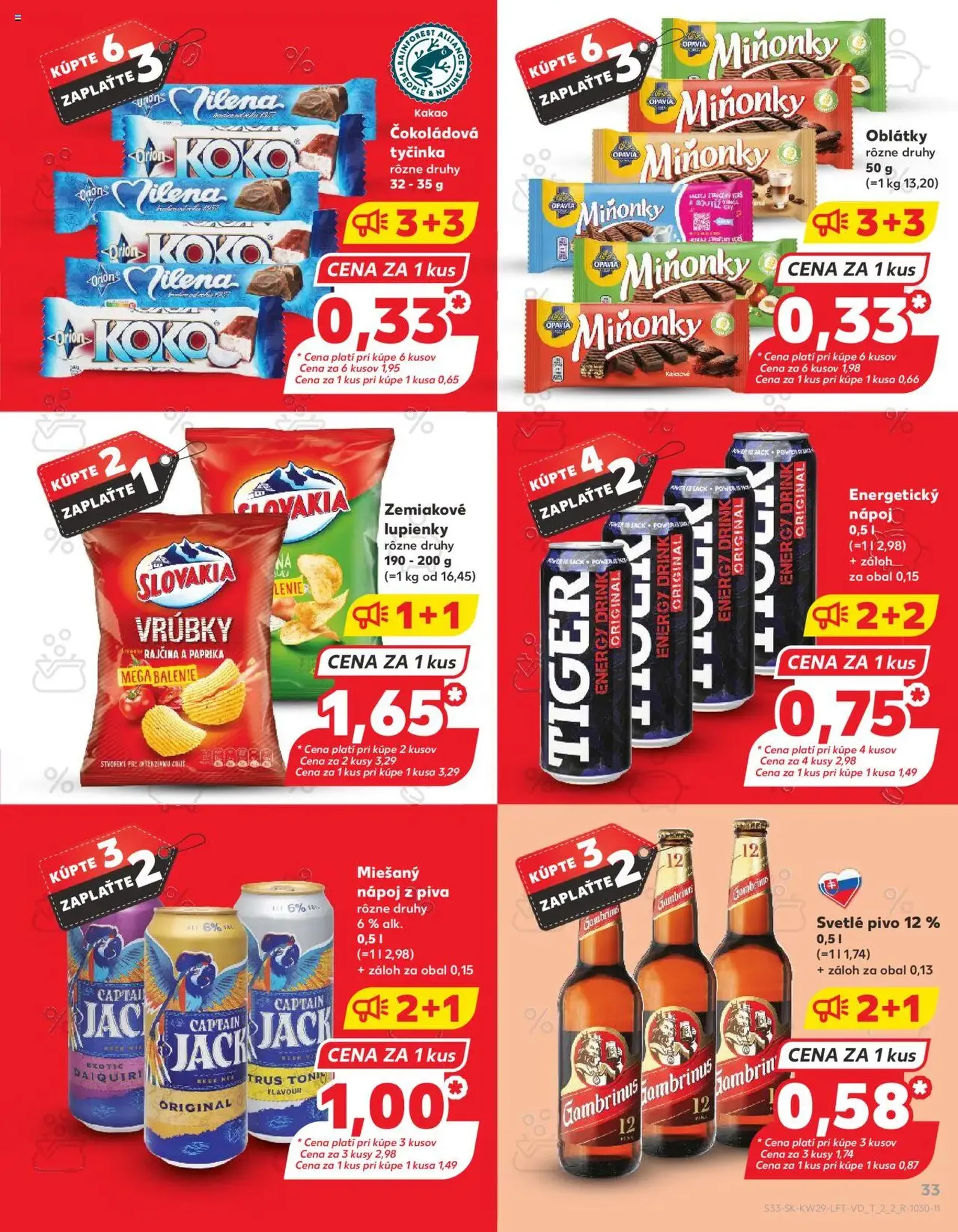 Kaufland SK - Bratislava-Devínska Nová Ves - 2025.07.17. érvényes szórólap 33 oldal 80 oldalból Kaufland SK - Bratislava-Devínska Nová Ves - 2025.07.17. érvényes szórólap 33 oldal 80 oldalból