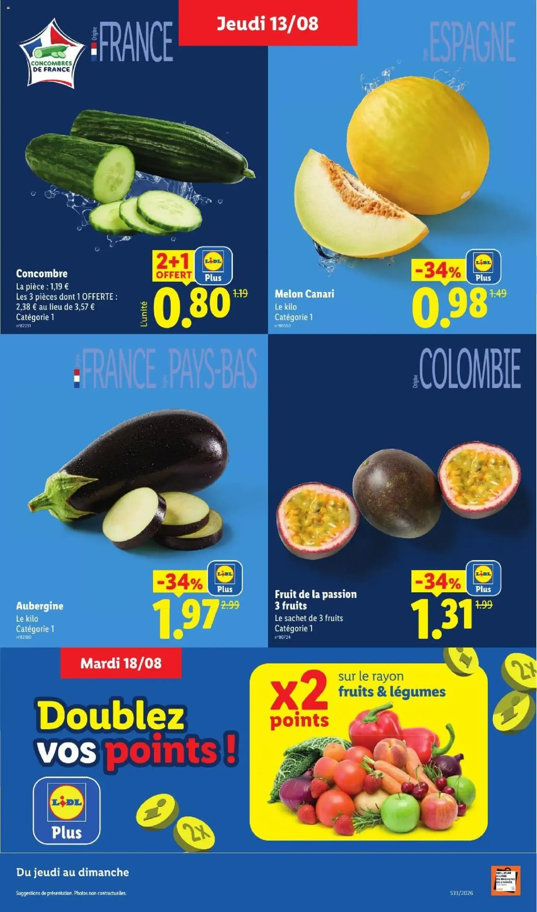 LIDL catalogue - brochure valable à partir du 13/08/2026, page 3 sur 61