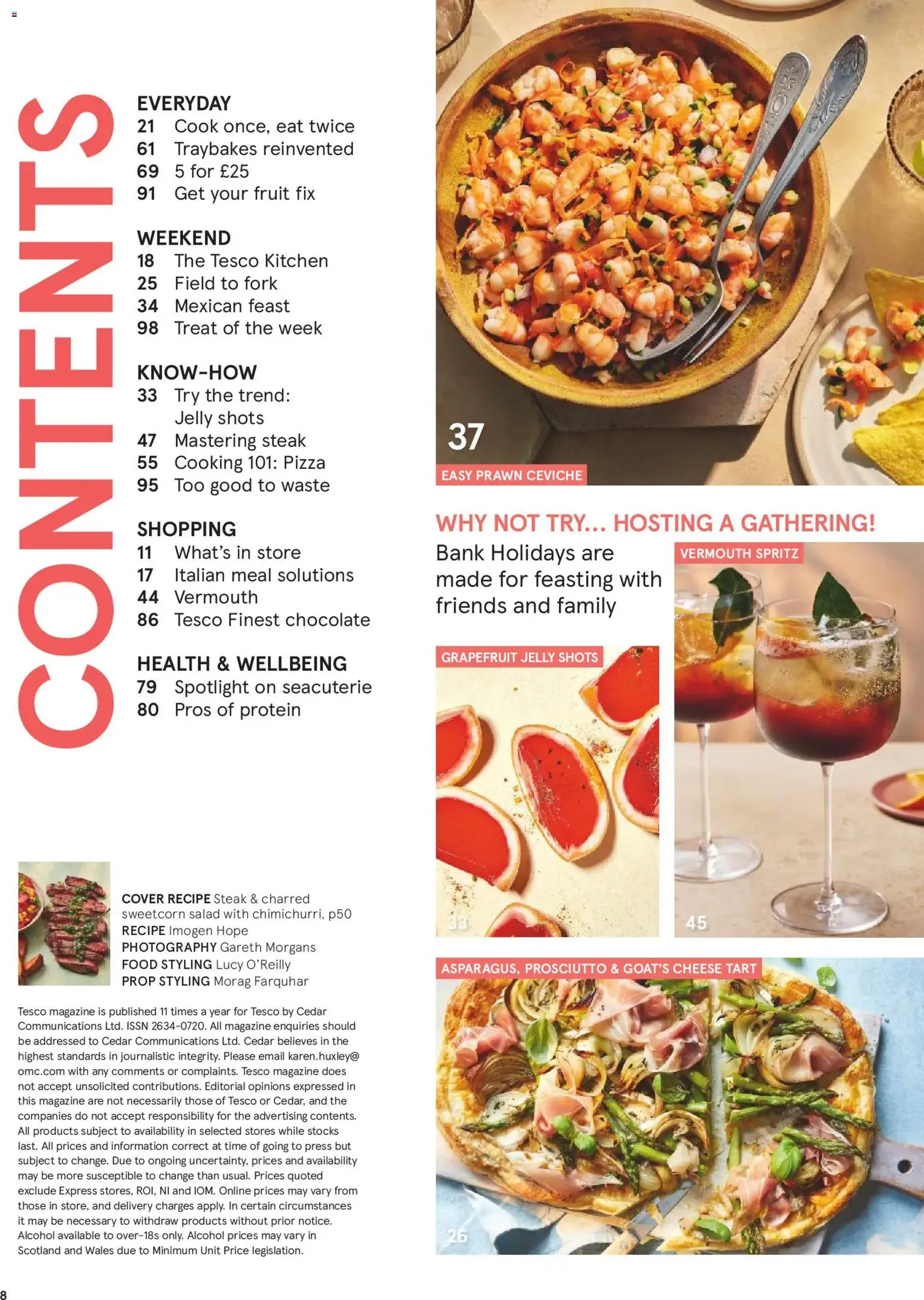 Tesco Magazine - May 2026 - valid flyer from 01/05/2026, page 8 of 100