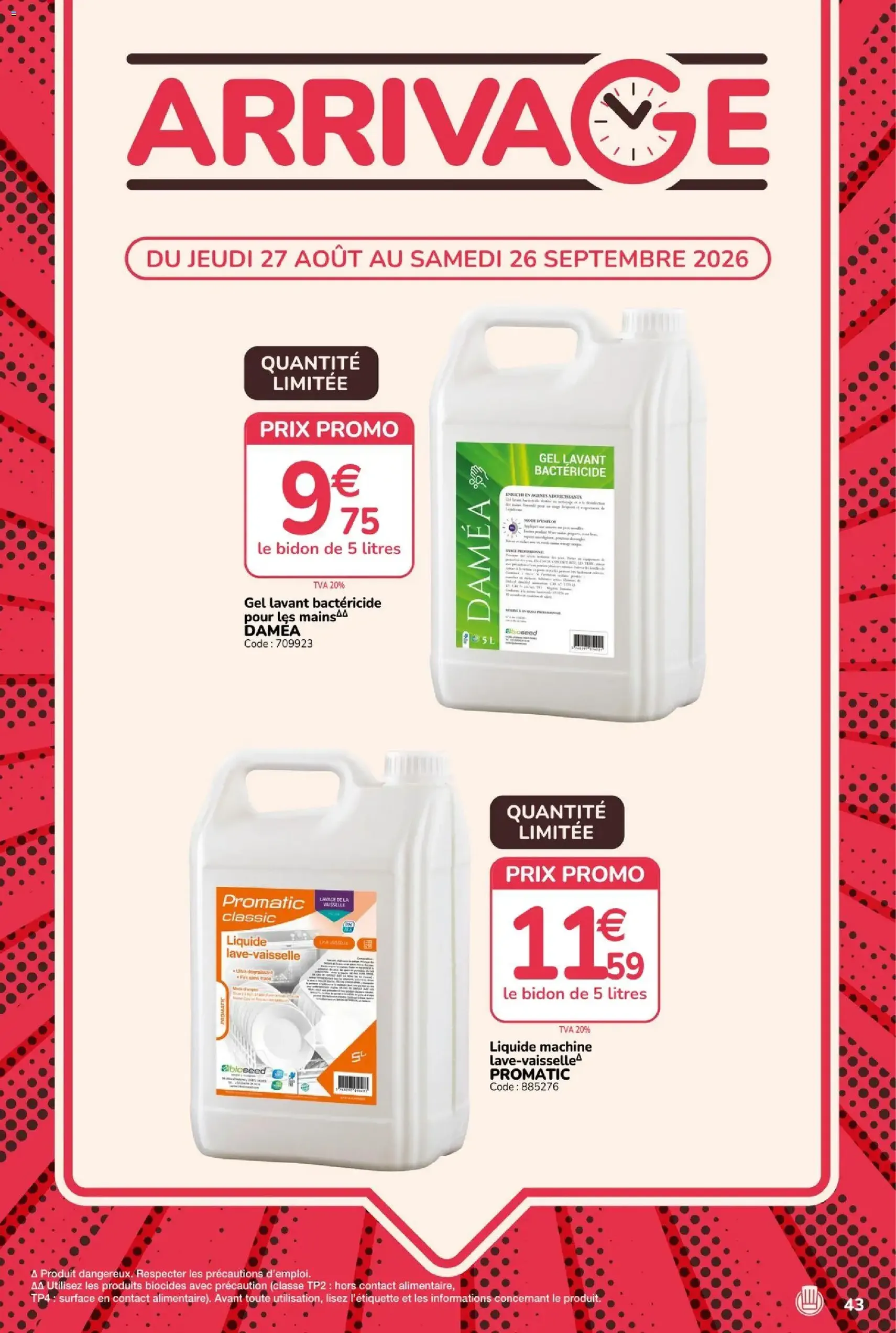 Promocash catalogue - brochure valable à partir du 27/08/2026, page 43 sur 44