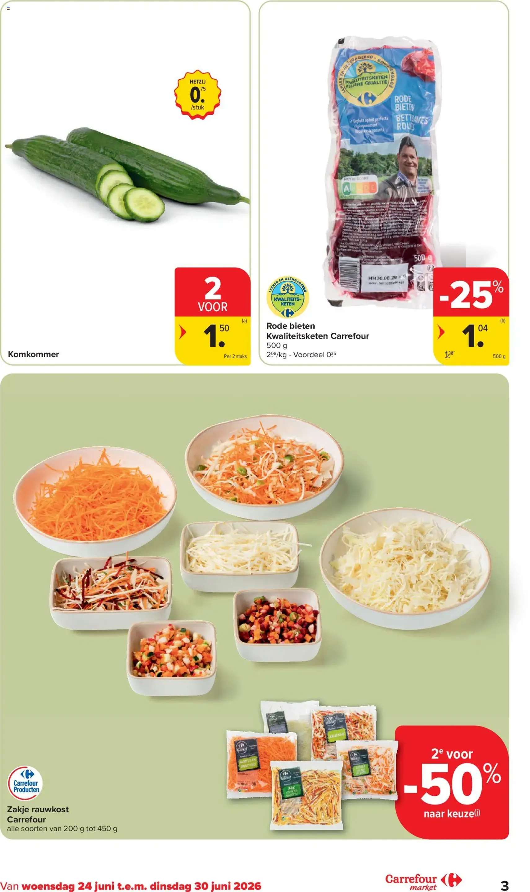 Carrefour market folder week 26 - geldige folder vanaf 24/06/2026 pagina 3 van 24