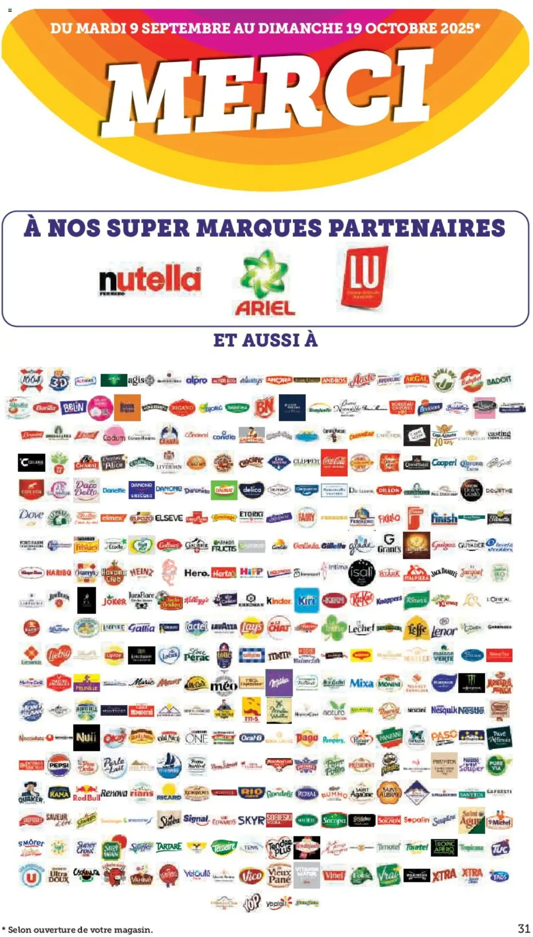 Super U catalogue - brochure valable à partir du 09/09/2025, page 31 sur 32